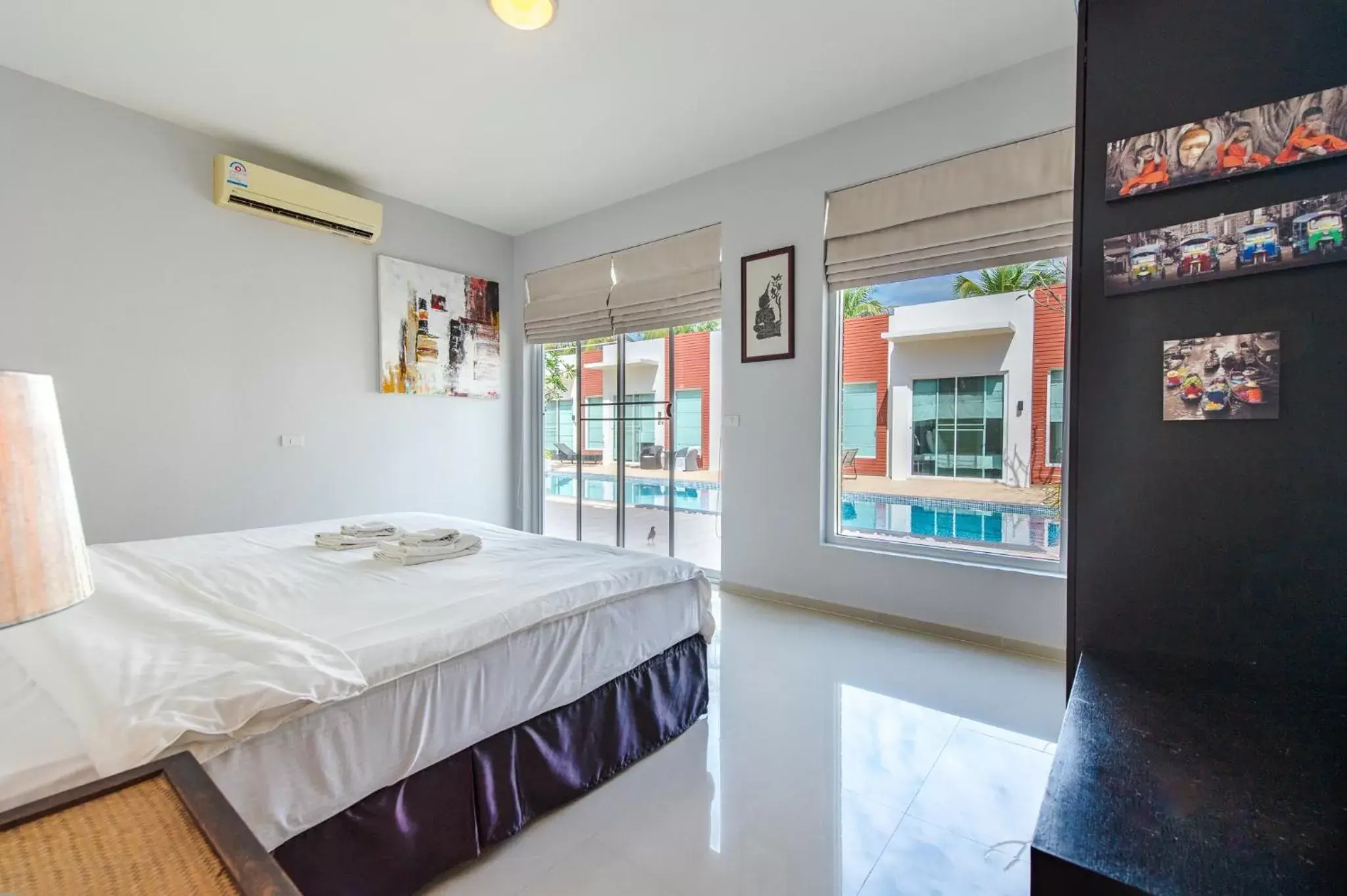 Bedroom in The Beach Village Resort