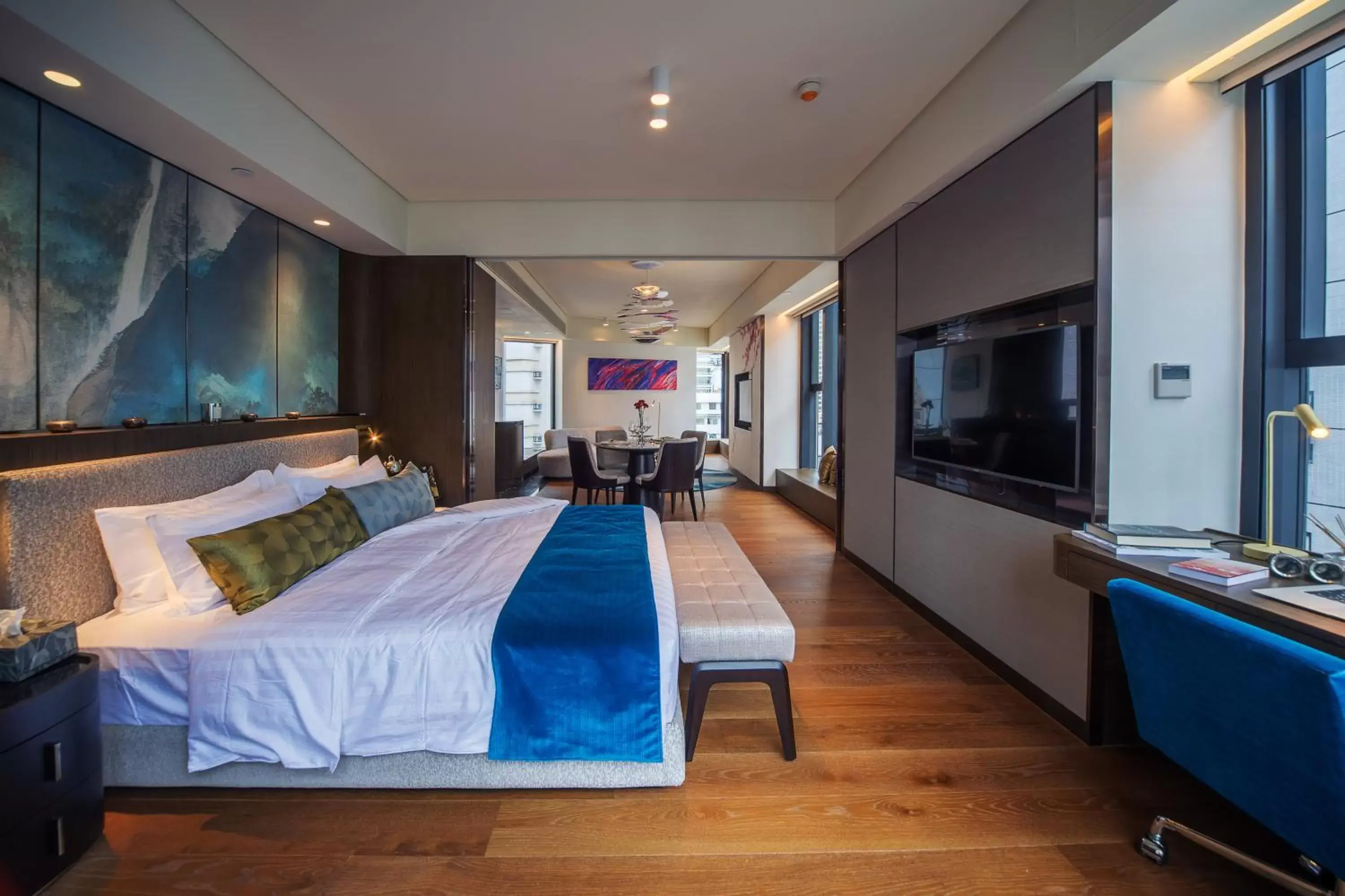 Bed in AKVO Hotel