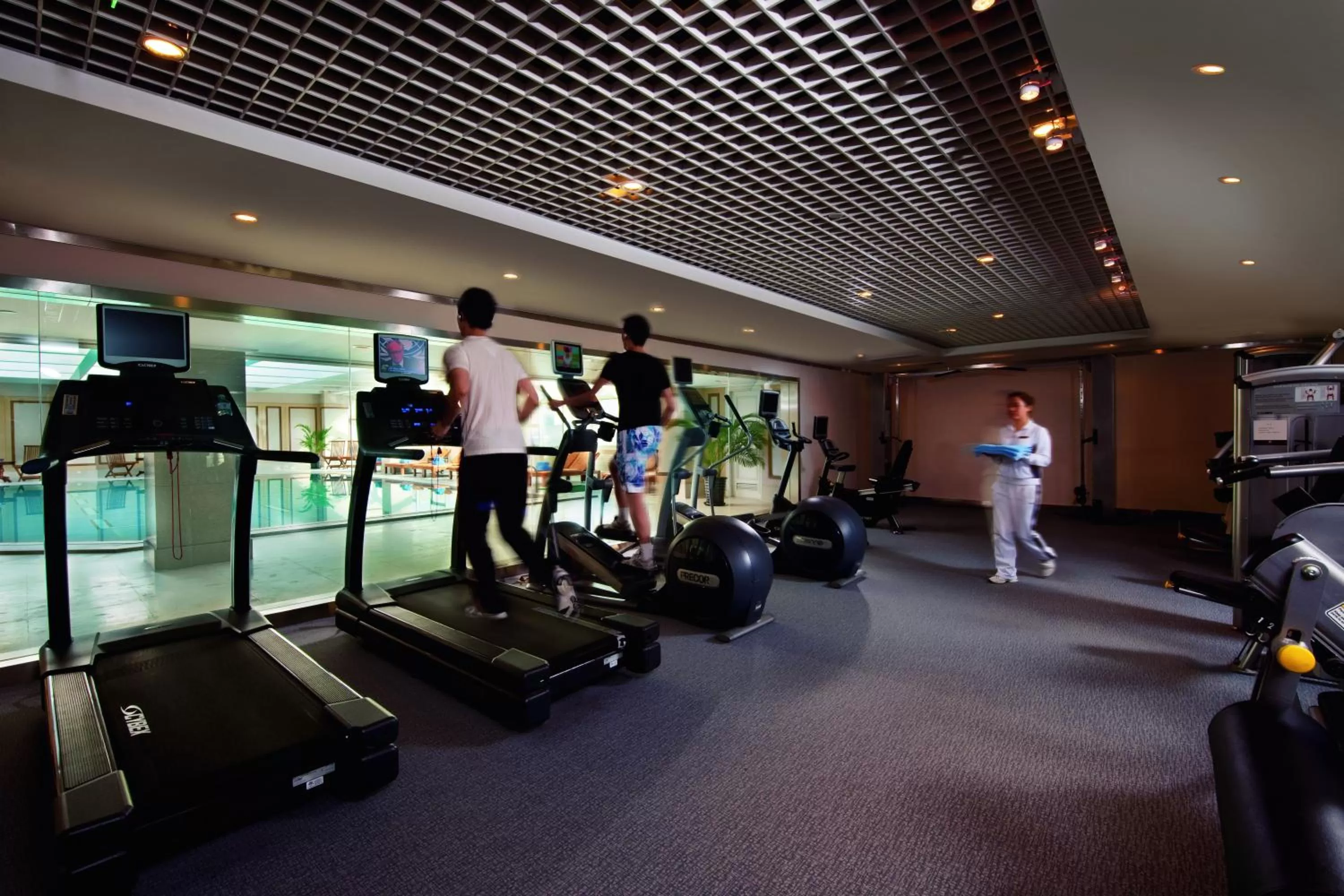Fitness centre/facilities in Sunworld Dynasty Hotel Beijing Wangfujing