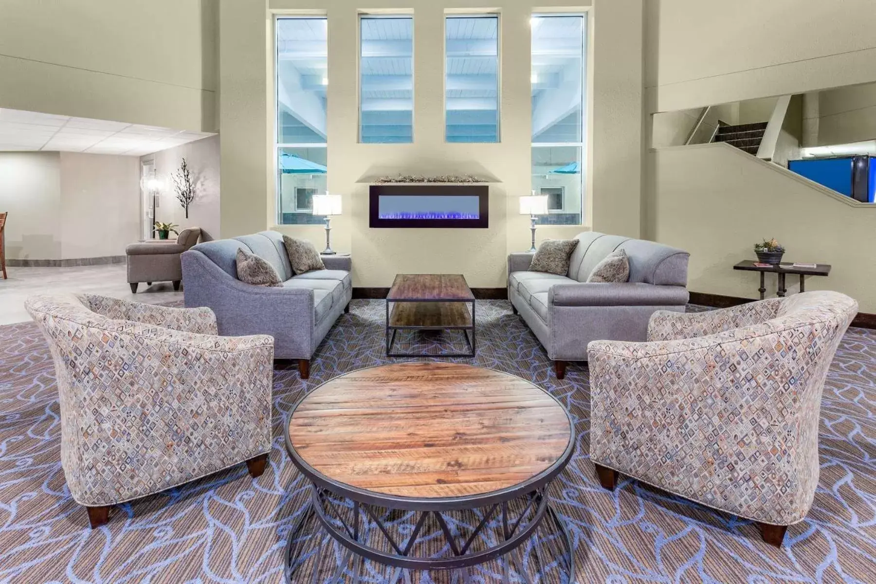 Lobby or reception in AmericInn by Wyndham Sleepy Eye Lobby or reception in AmericInn by Wyndham Sleepy Eye