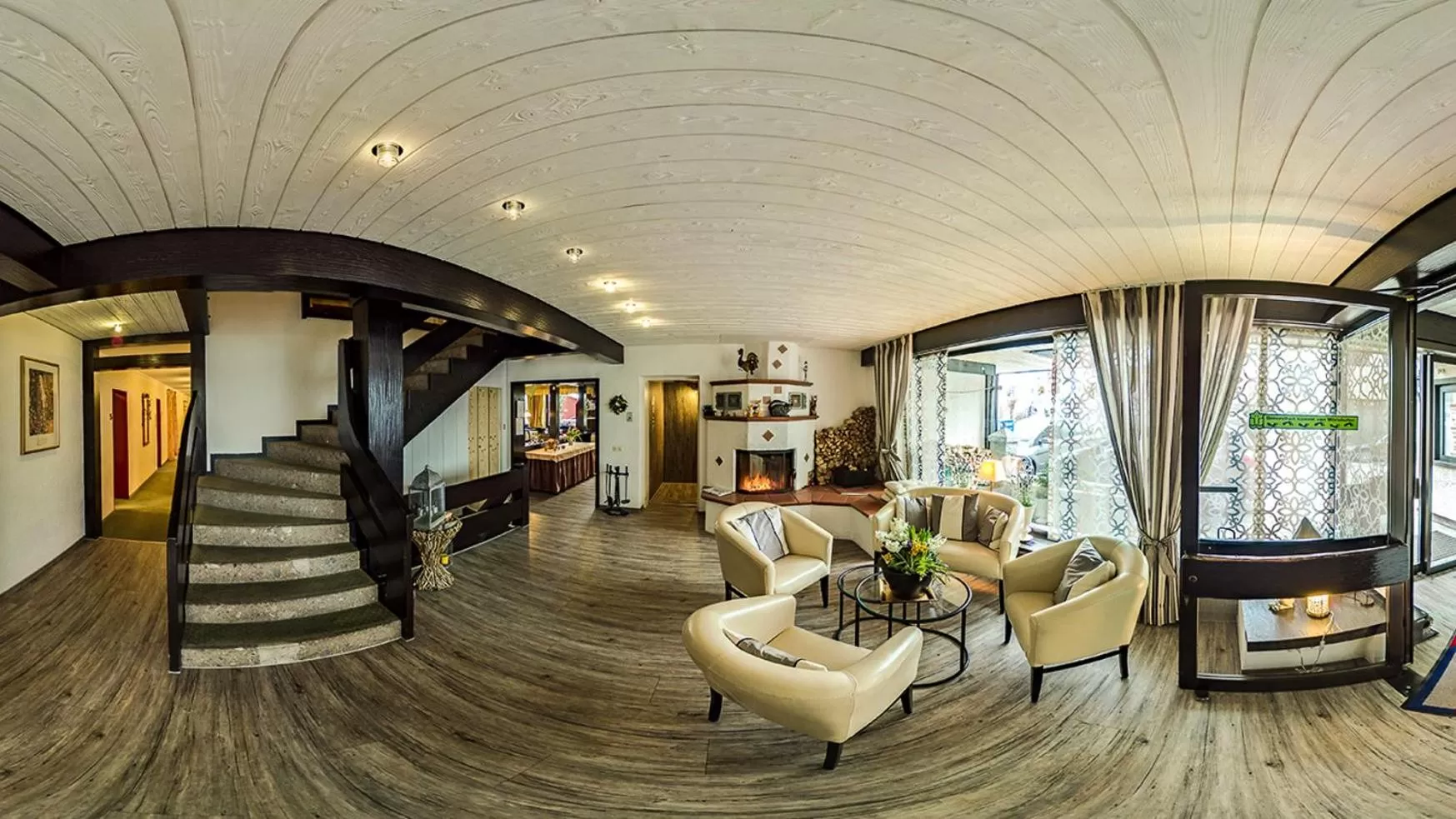 Lobby or reception in Hotel Brandl