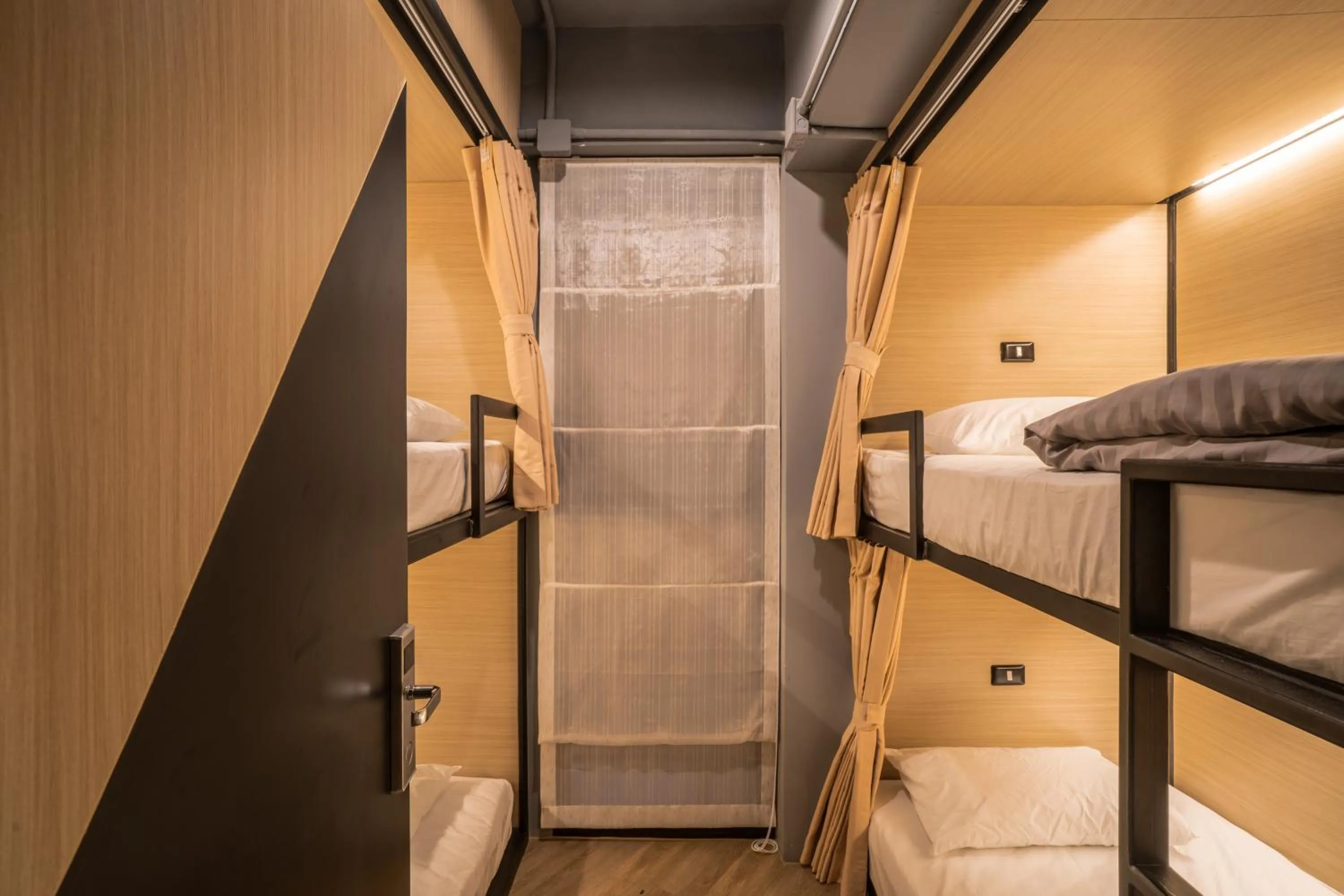 bunk bed, Bed in Sleep Box Patong Hostel