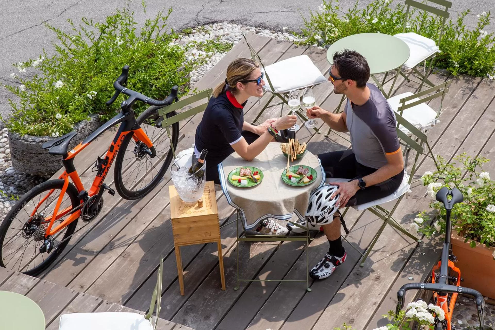 Patio in Albergo Al Sole