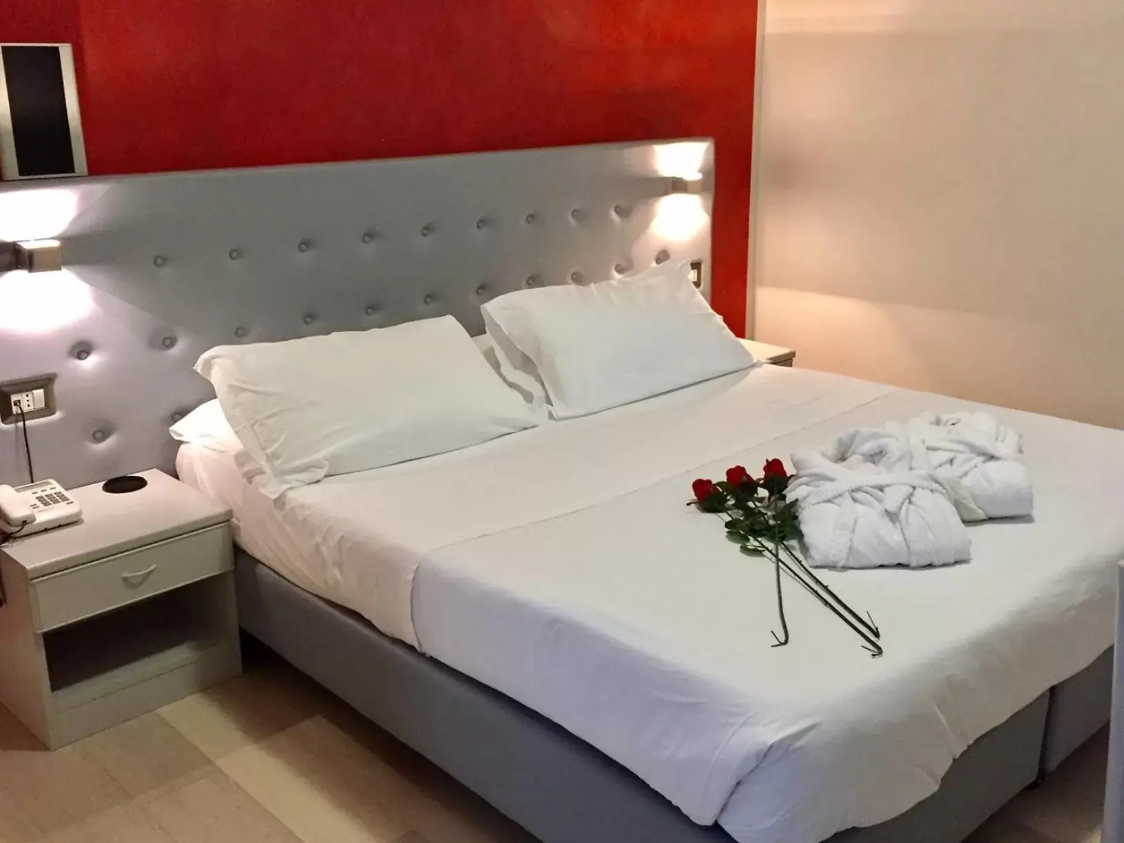 Bed in Hotel Sant'Elia