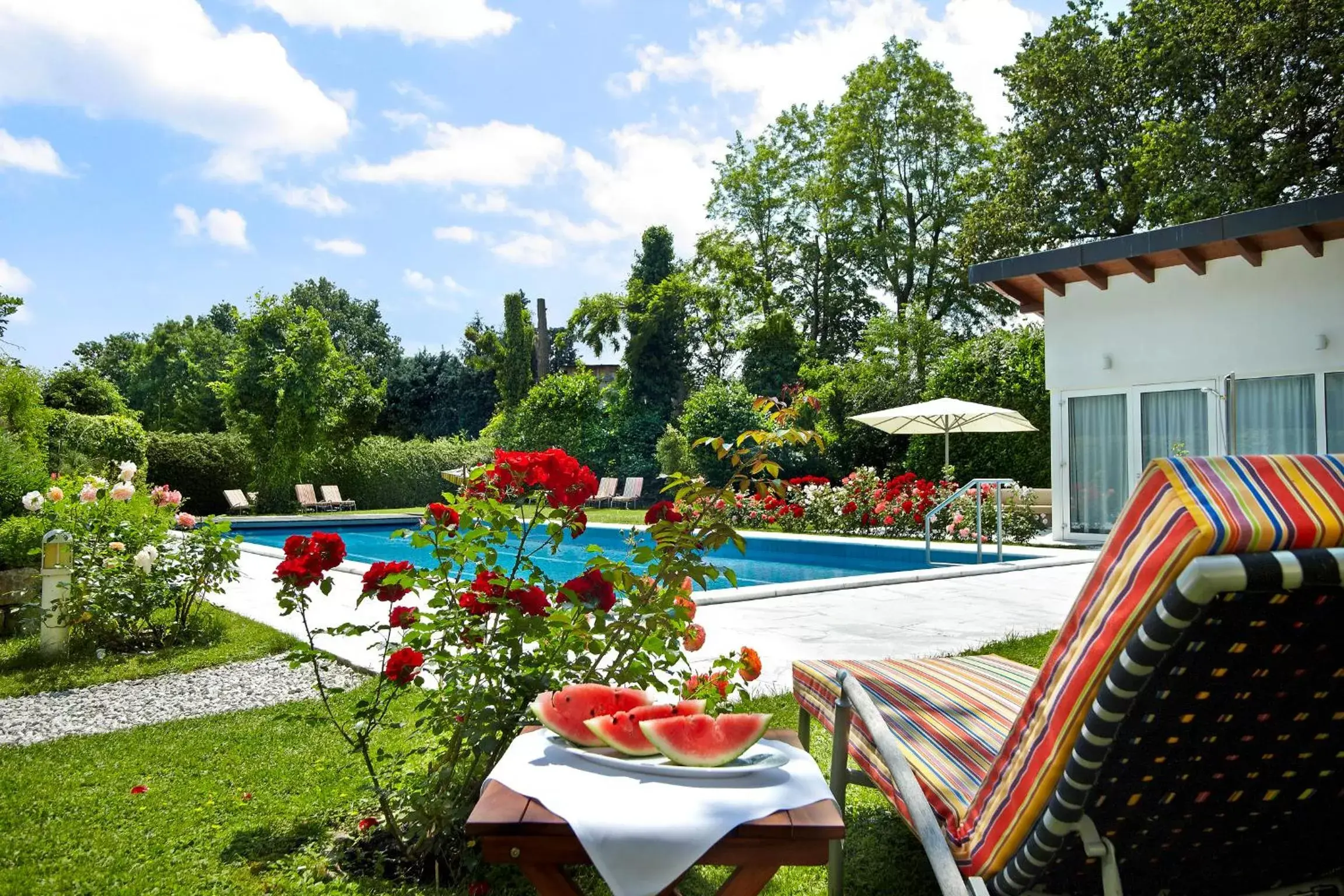 Swimming Pool in Hotel Hirschen in Freiburg-Lehen