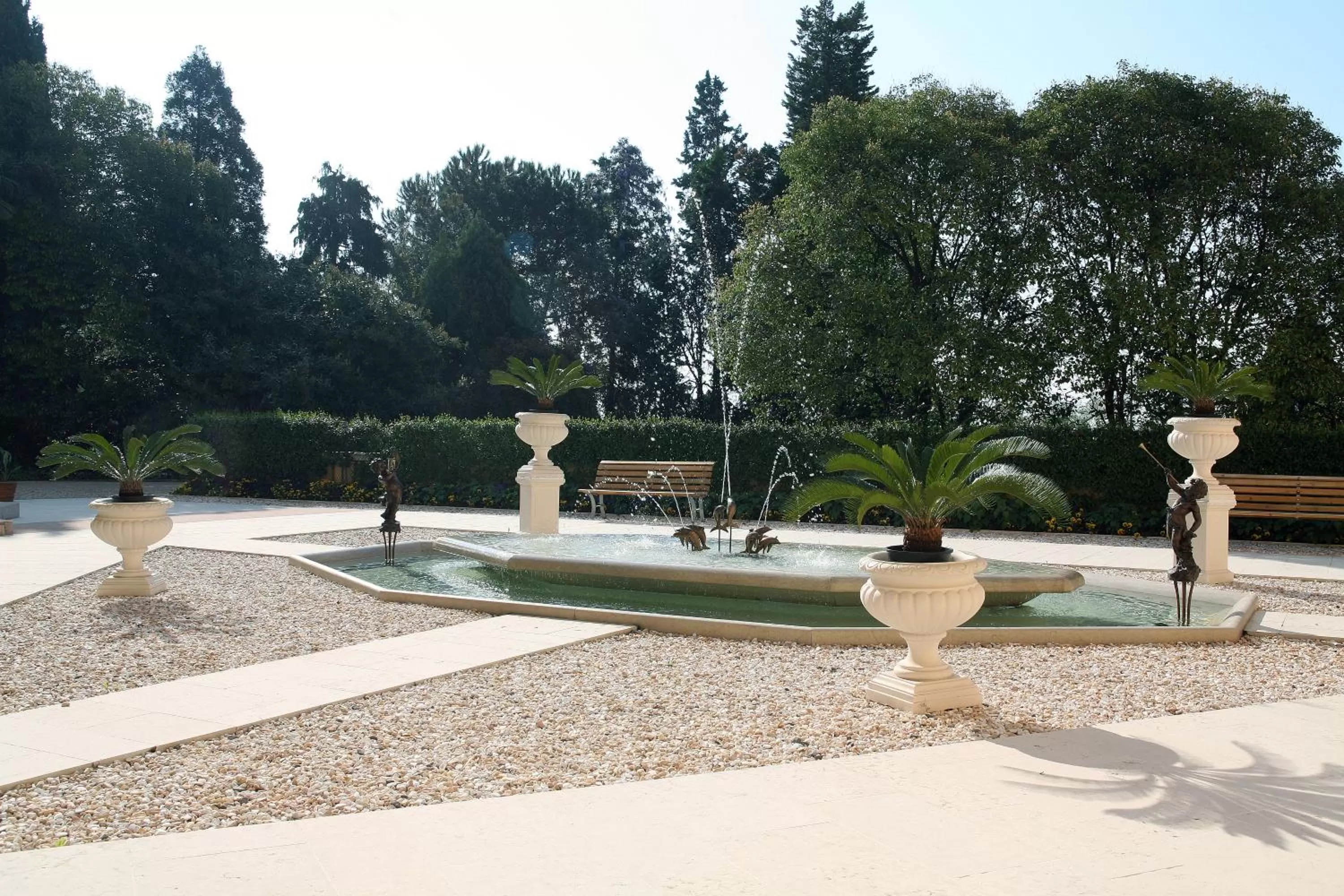 Garden in Villa Scalabrini