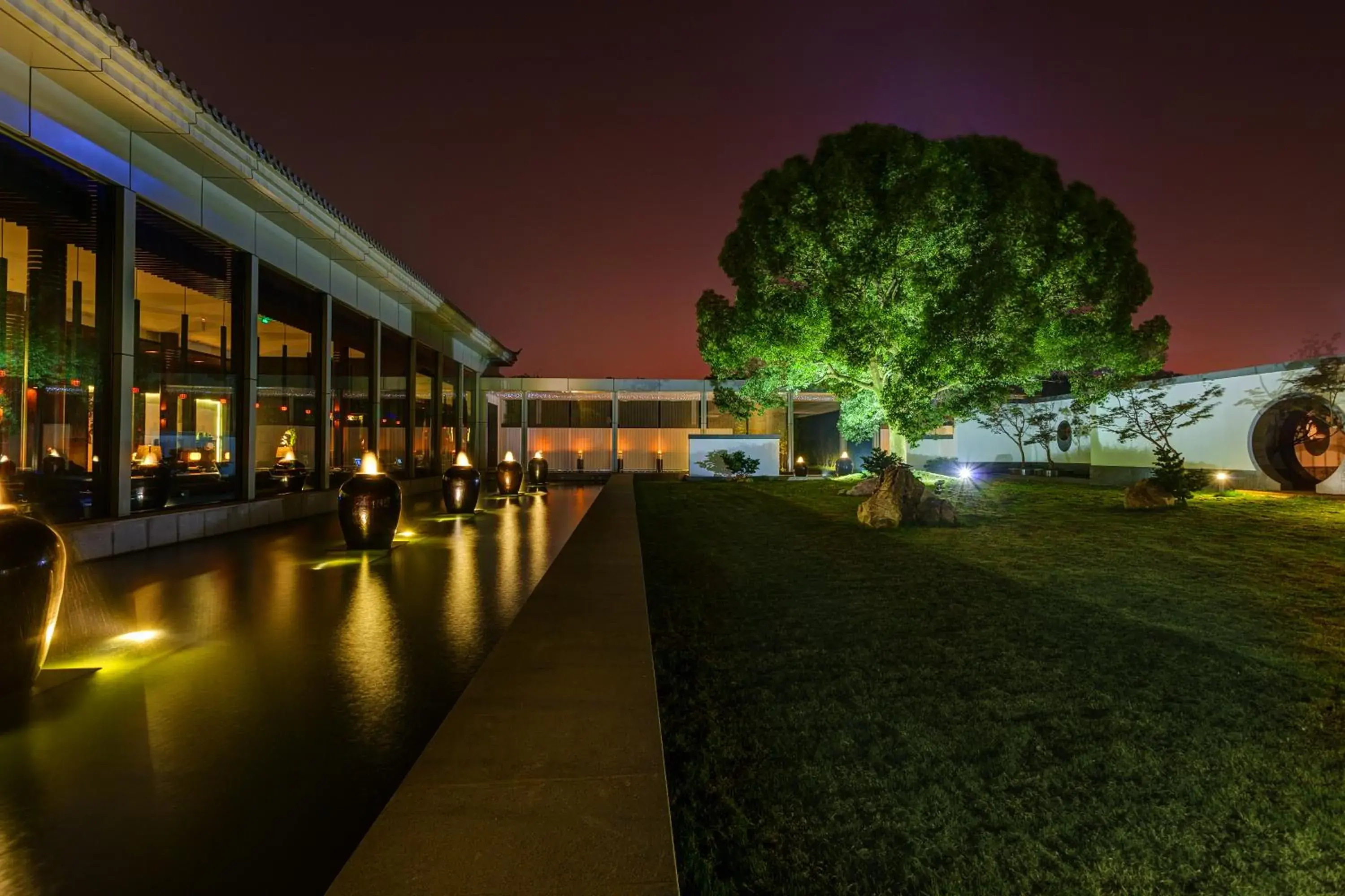 Night, Property Building in Tonino Lamborghini Hotel Suzhou