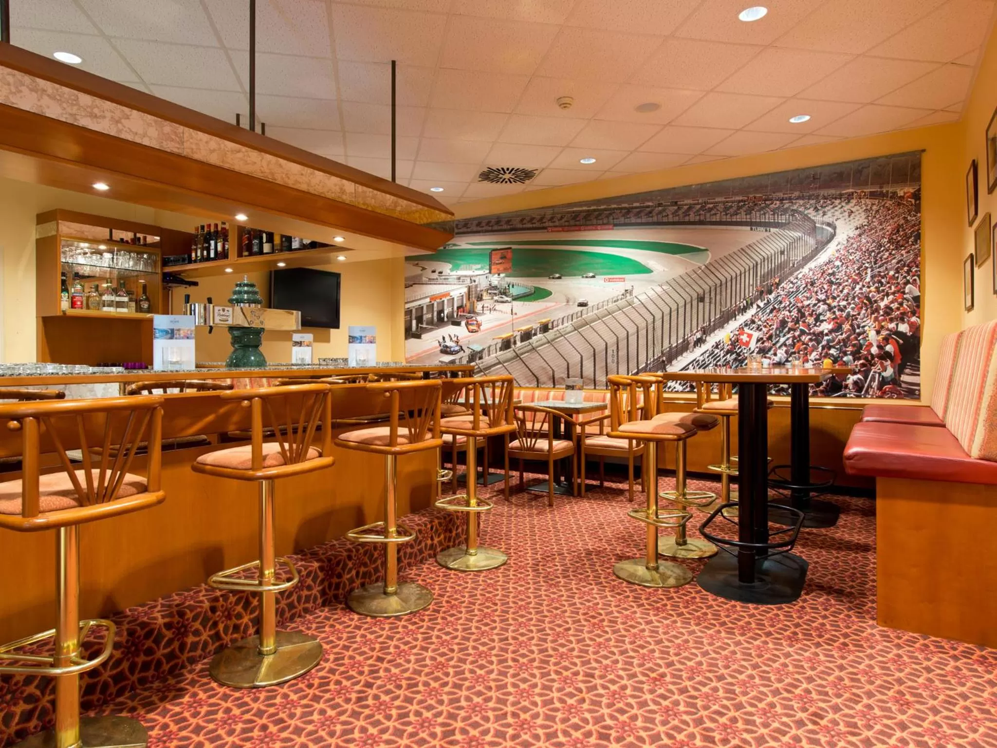 Lounge or bar in ACHAT Hotel Schwarzheide Lausitz