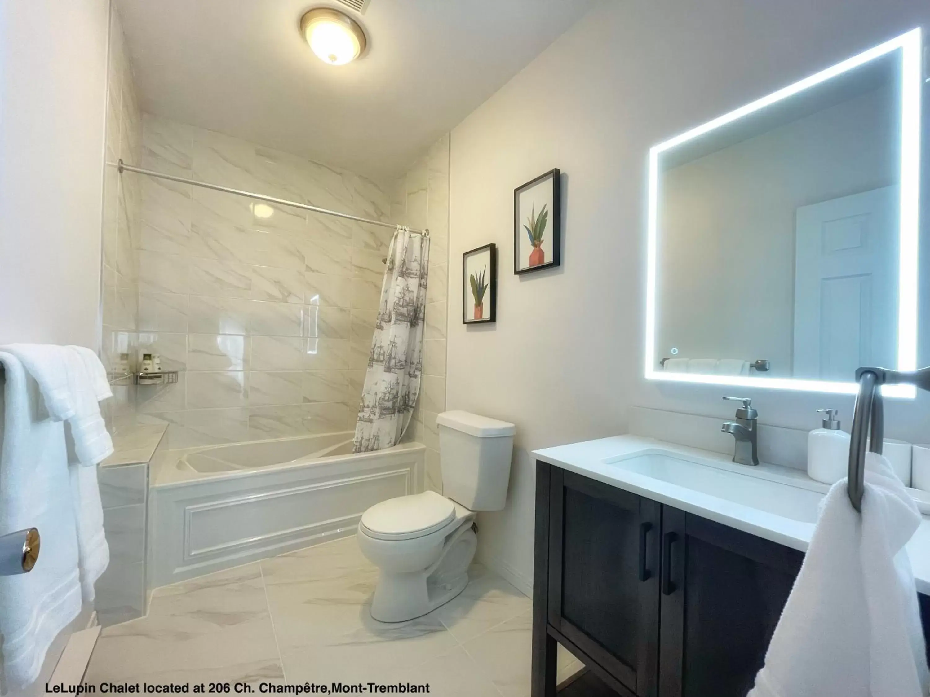 Bathroom in Auberge Le Lupin B&B-Self Check-in