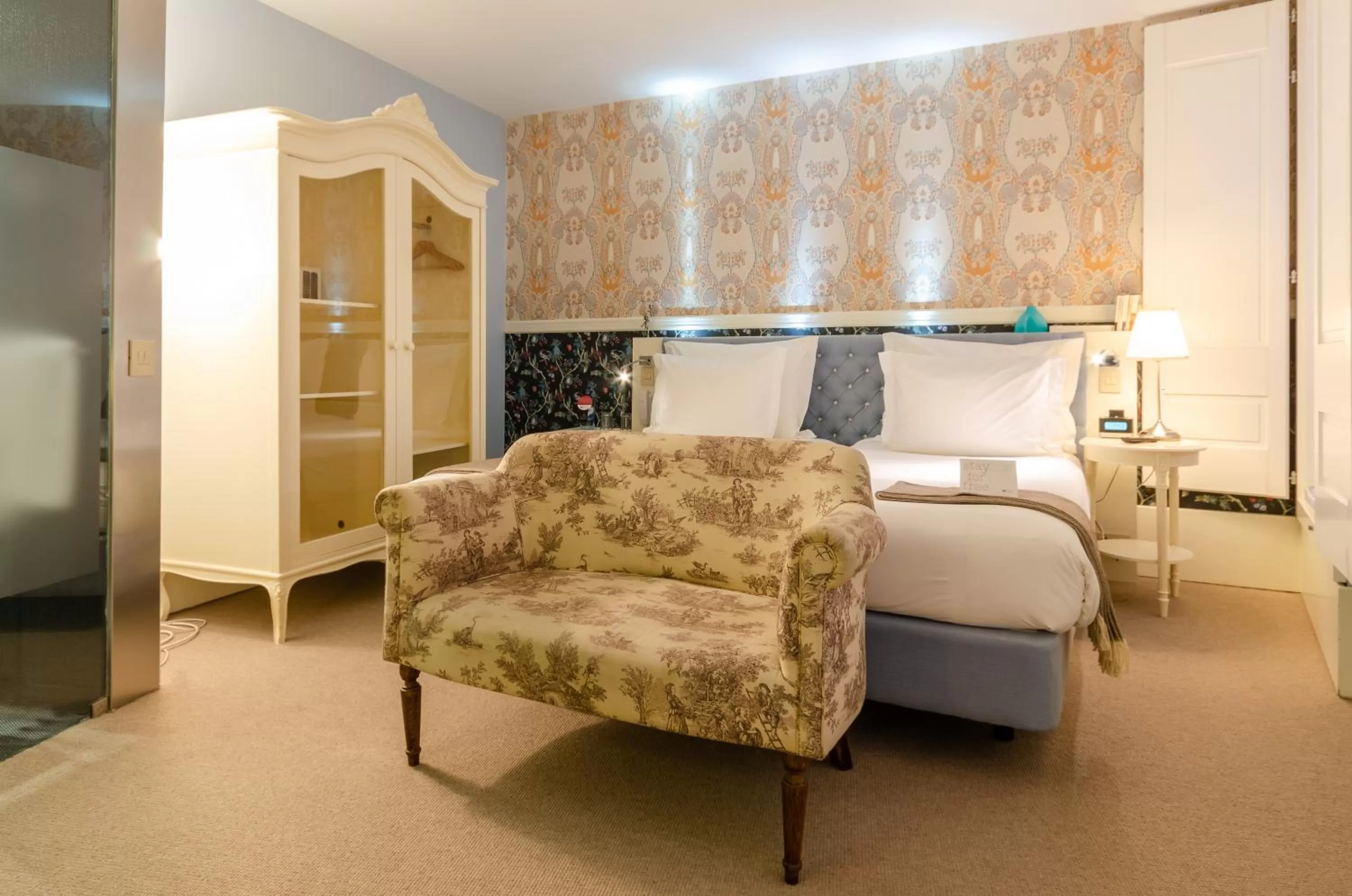 Decorative detail, Bed in Lx Boutique Hotel