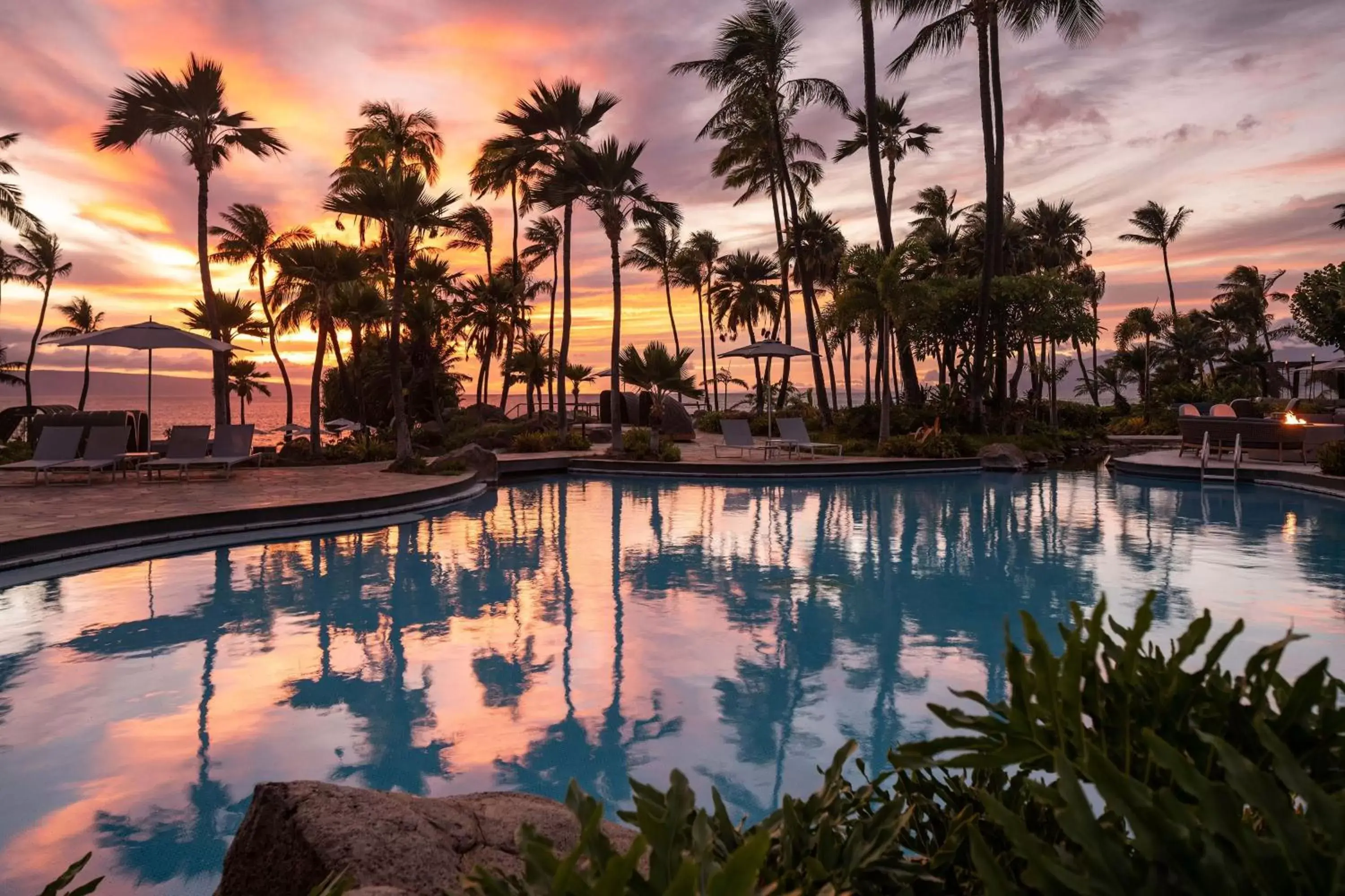 Swimming pool, Sunrise/Sunset in The Westin Maui Resort & Spa, Ka'anapali