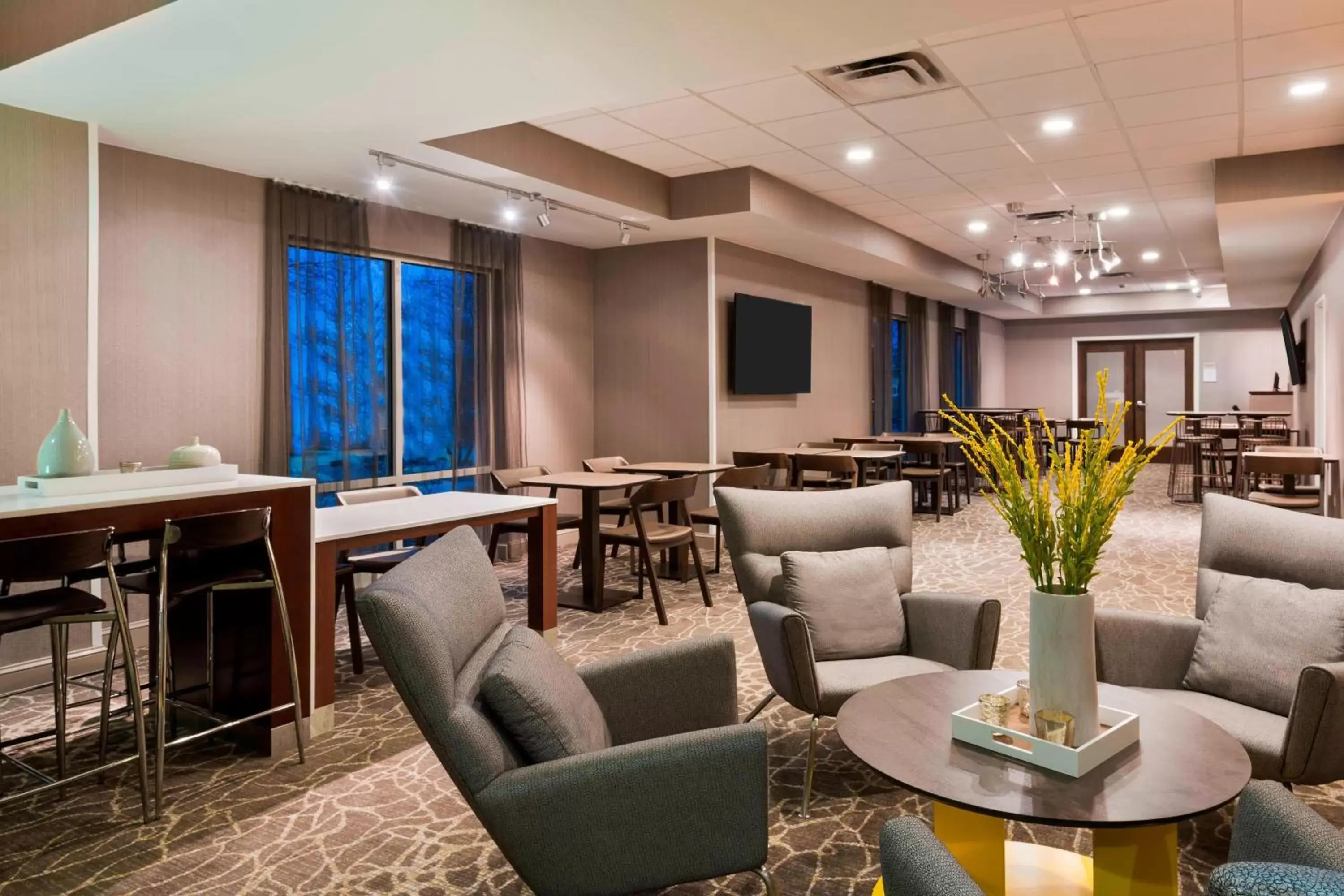 Lobby or reception in SpringHill Suites Indianapolis Carmel