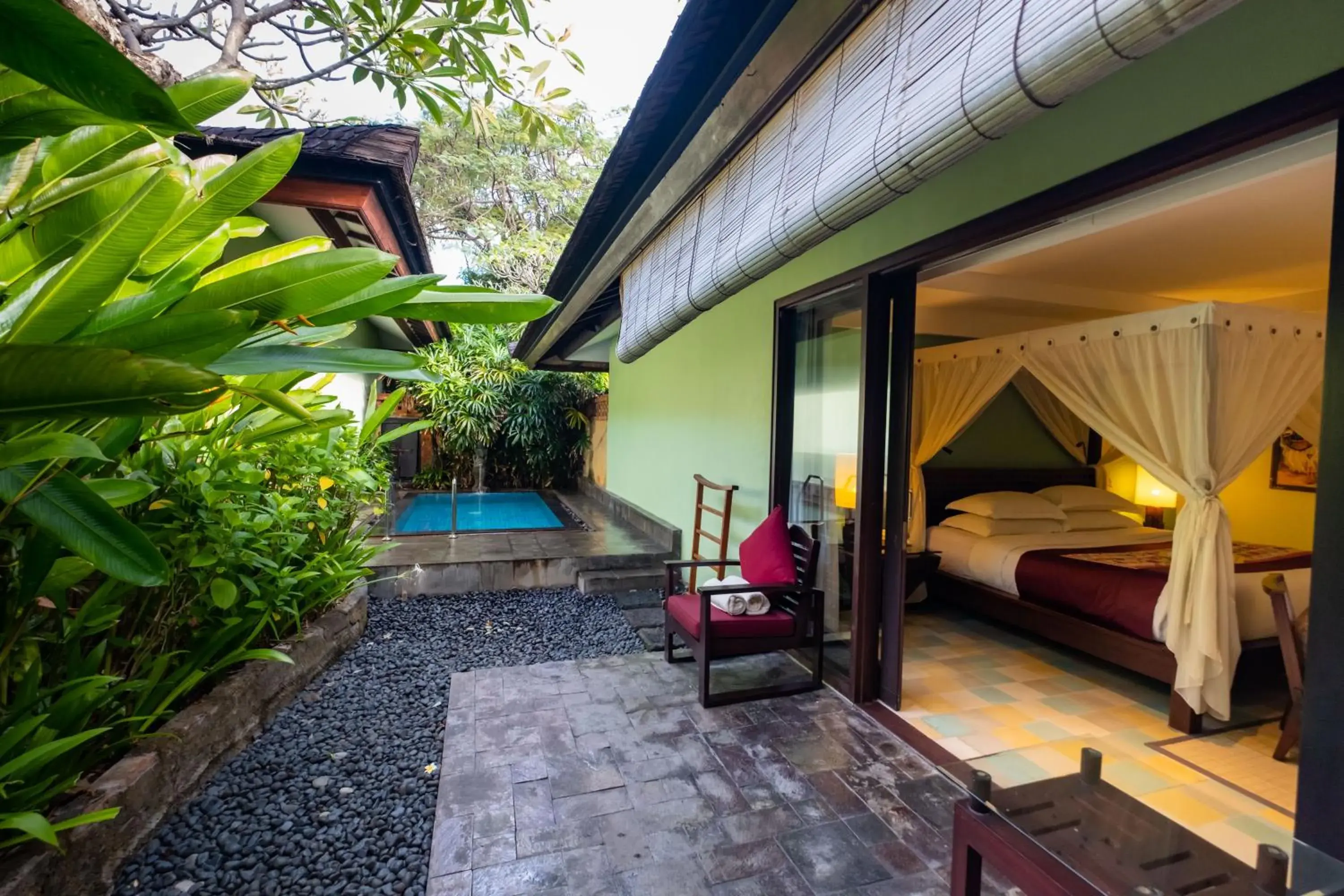 Swimming pool in Rama Beach Resort And Villas