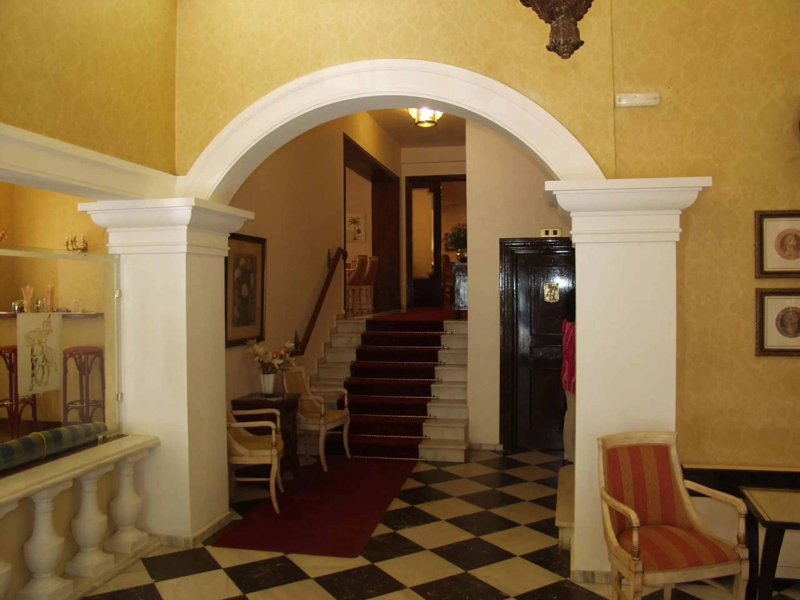 Lobby or reception in Cavalieri Hotel