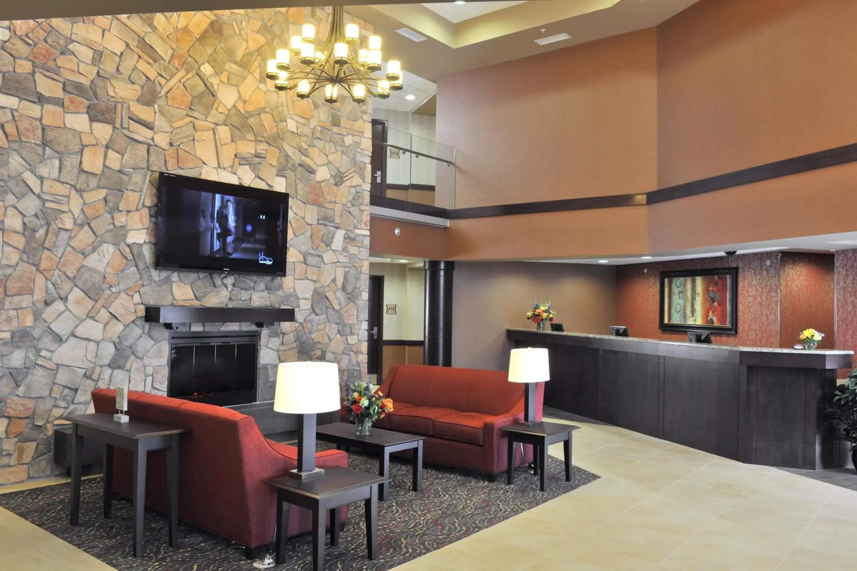 Lobby or reception in Lakeside Hotel Casino Lobby or reception in Lakeside Hotel Casino