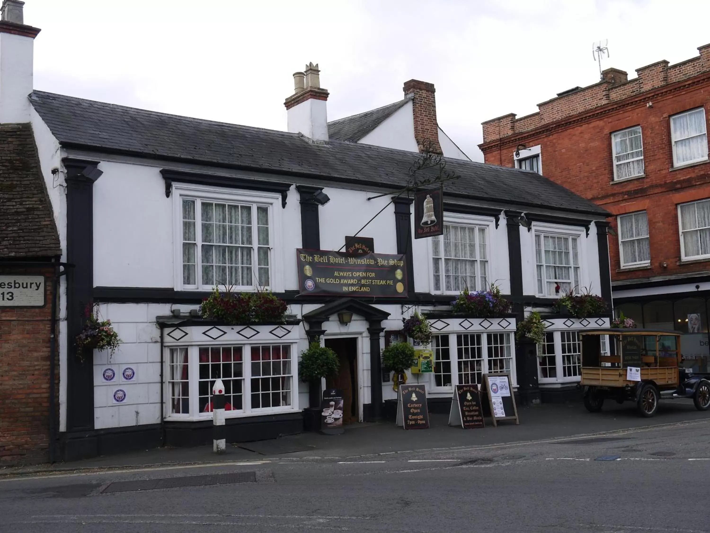 Facade/entrance, Property Building in The Bell Hotel