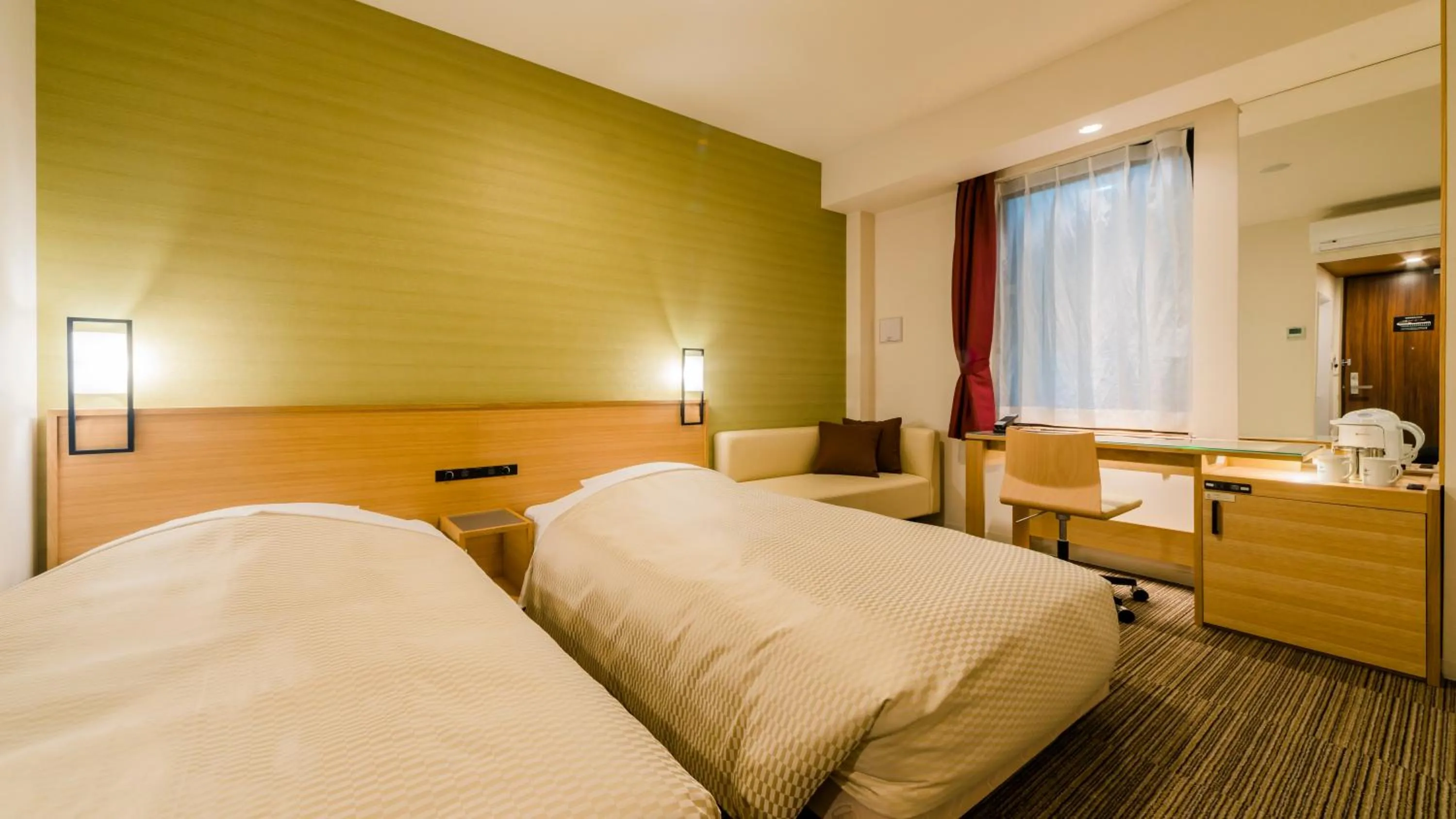Photo of the whole room, Bed in Candeo Hotels Fukuoka Tenjin