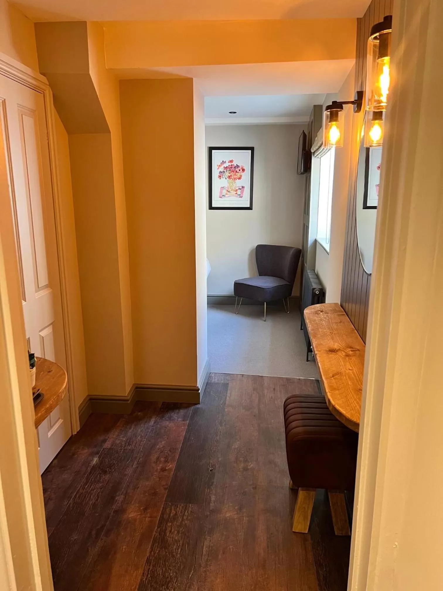 Bedroom in The Punchbowl Inn