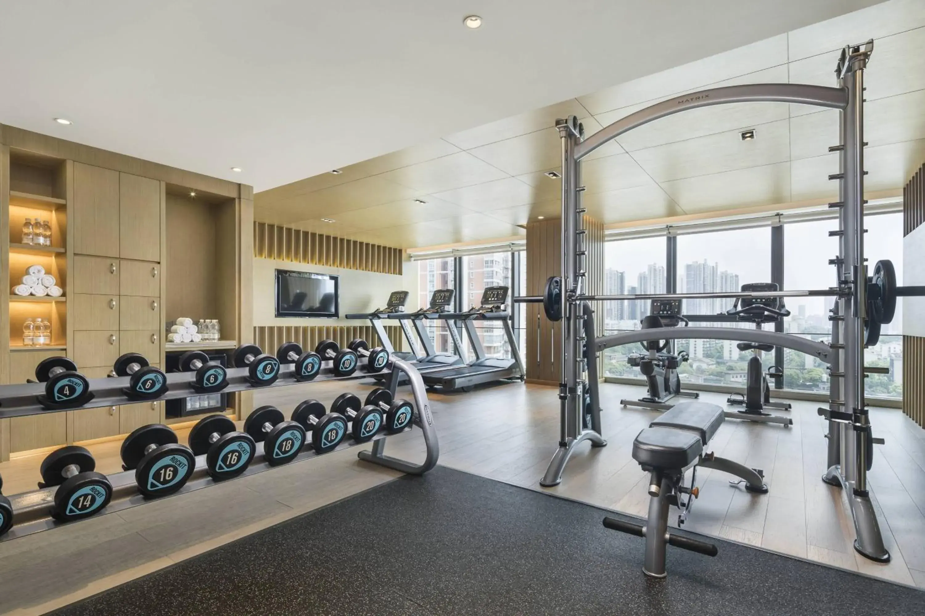 Fitness centre/facilities, Fitness Center/Facilities in Courtyard by Marriott Changsha South