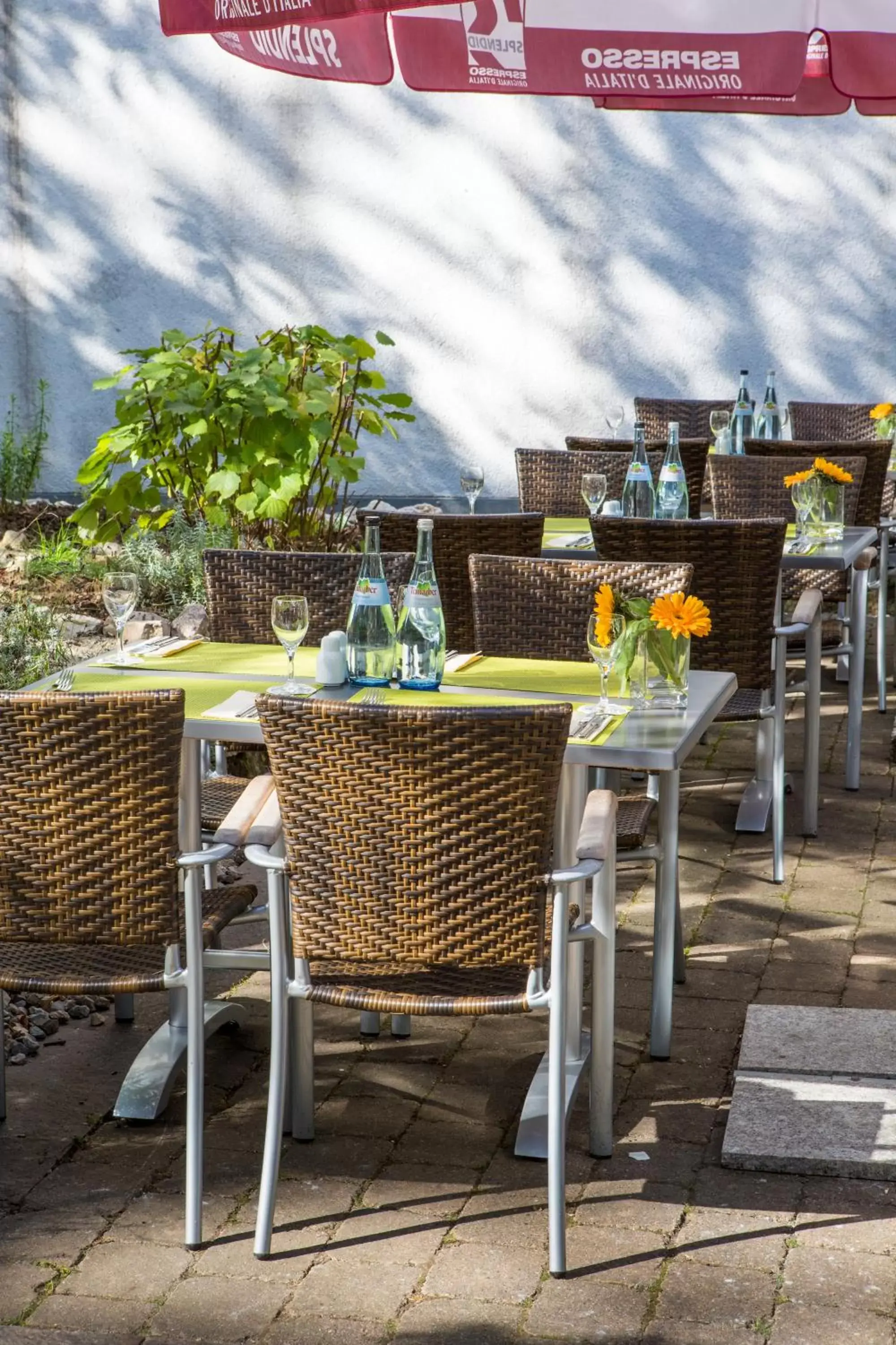 Garden, Restaurant/Places to Eat in Best Western Plus Hotel Am Schlossberg