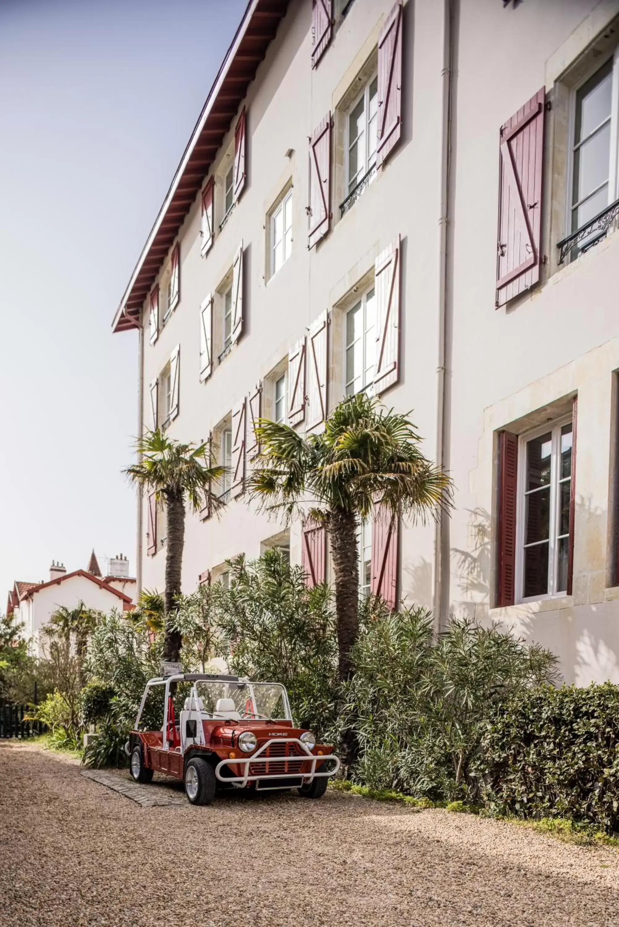 Parking, Property Building in Hotel Saint Julien