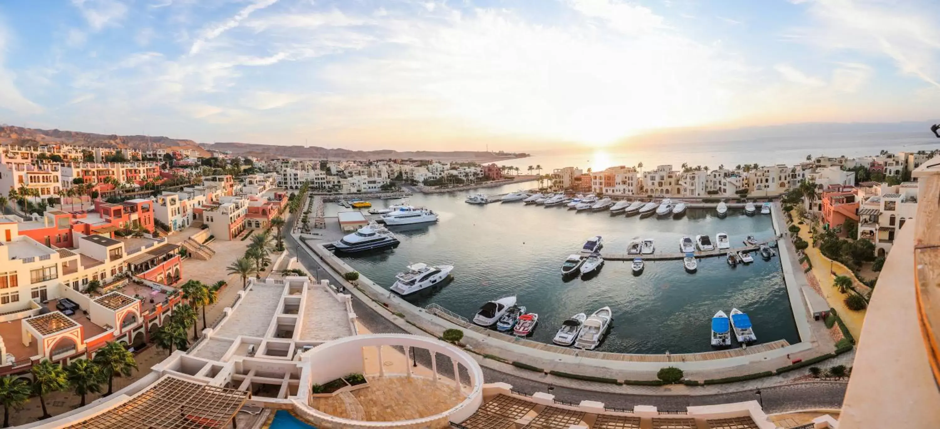 Bird's eye view in Tala Bay Residence