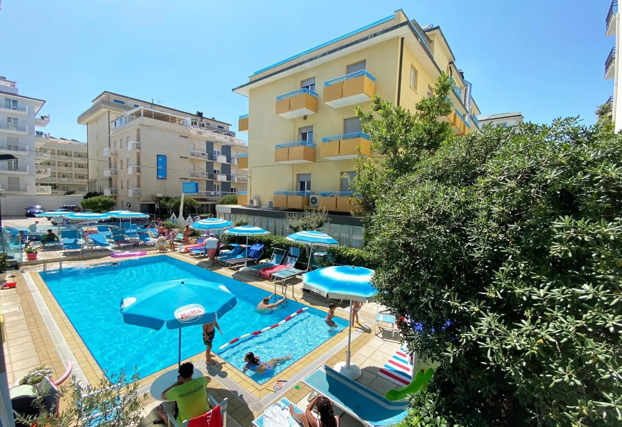 Swimming pool, Pool View in Hotel Adelphi