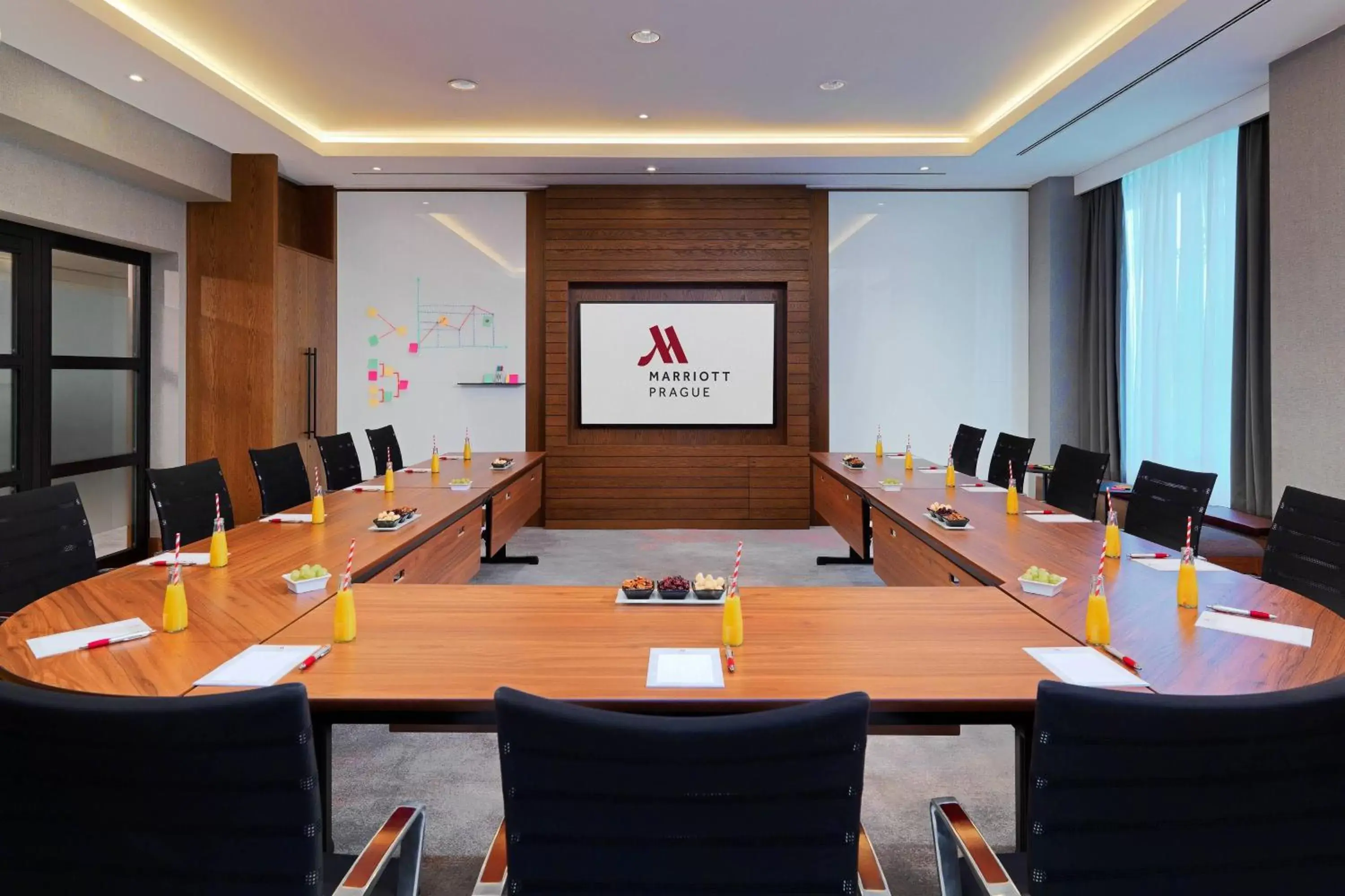 Meeting/conference room in Prague Marriott Hotel