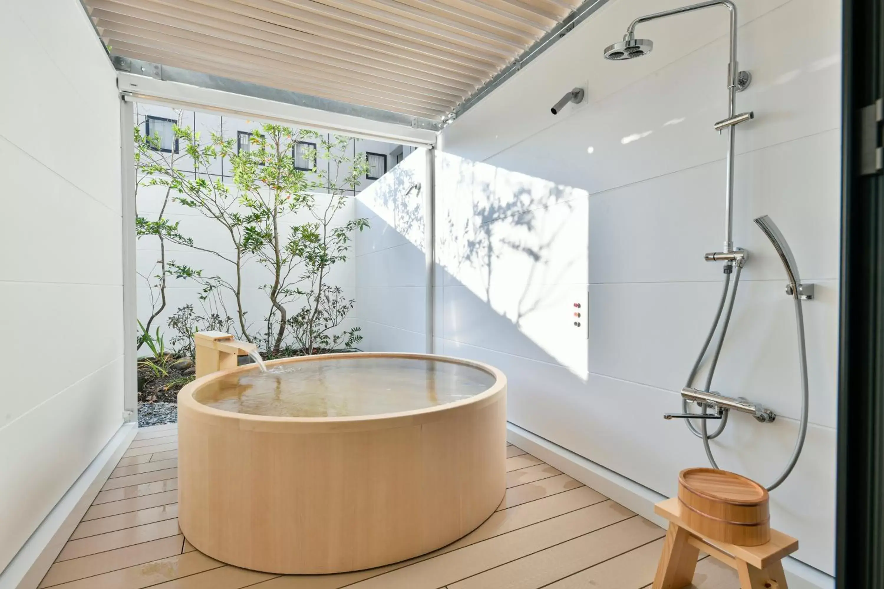 Hot Spring Bath, Bathroom in REF Kumamoto by VESSEL HOTELS