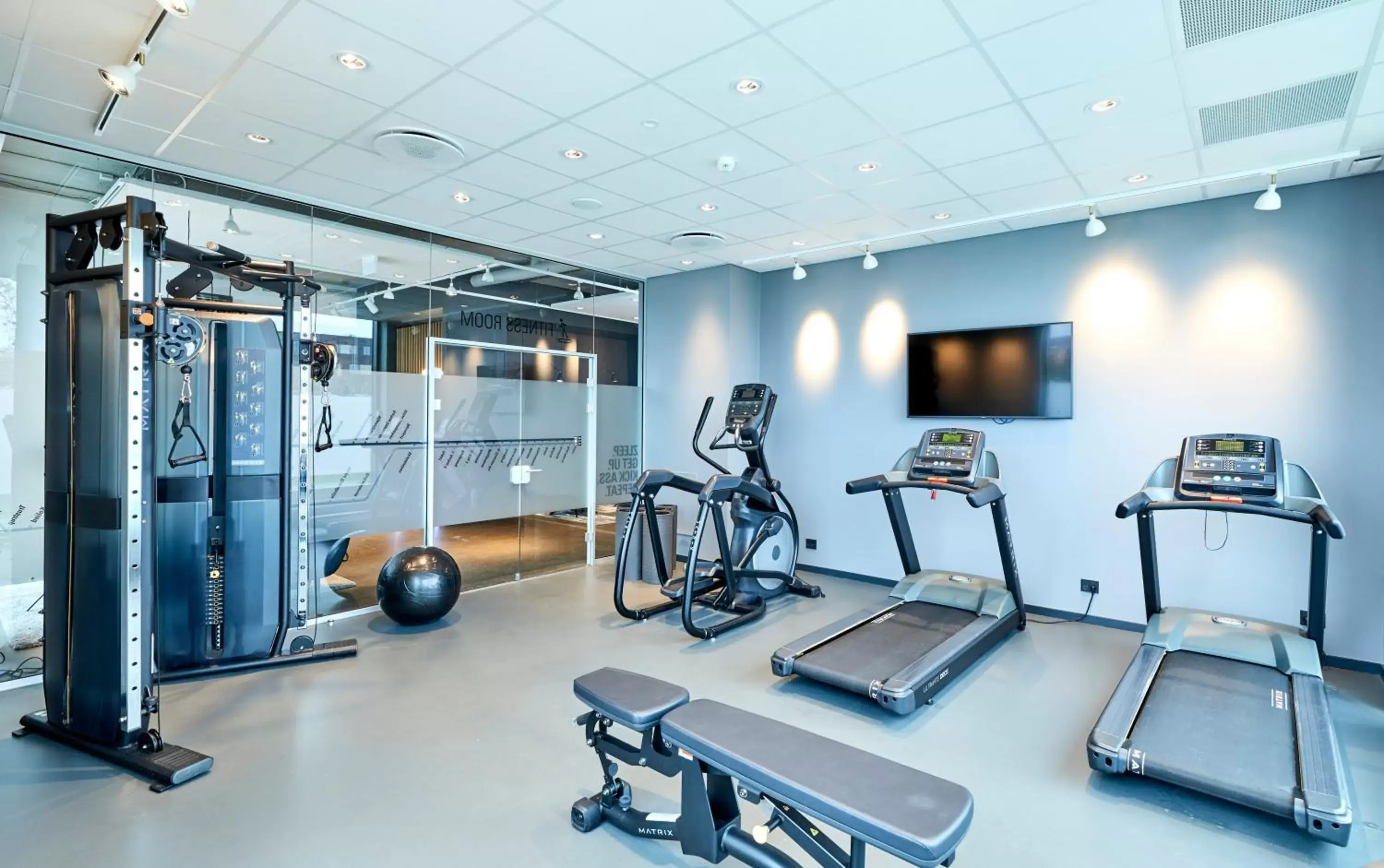 Fitness centre/facilities, Fitness Center/Facilities in Zleep Hotel Aarhus Skejby