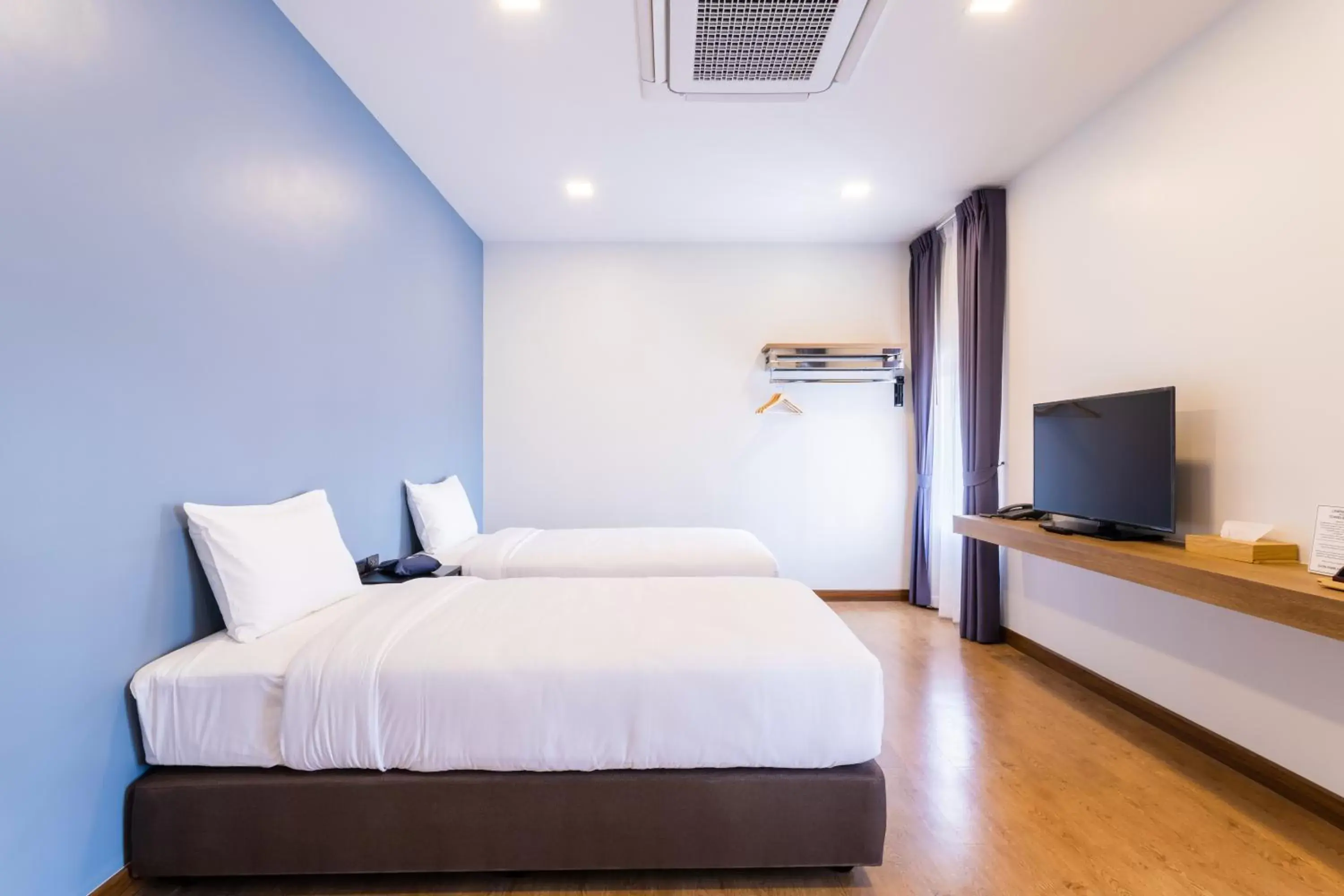 Bed in Icon Park Hotel, Chiang Mai- SHA Extra Plus