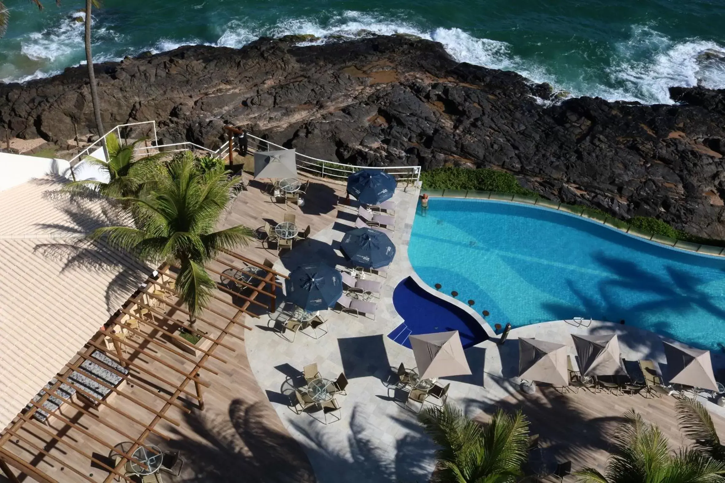 Pool view, Bird's-eye View in Mercure Salvador Rio Vermelho