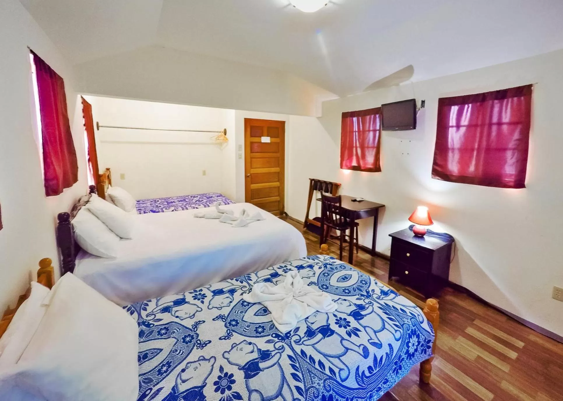 Bed in Rumors Resort Hotel