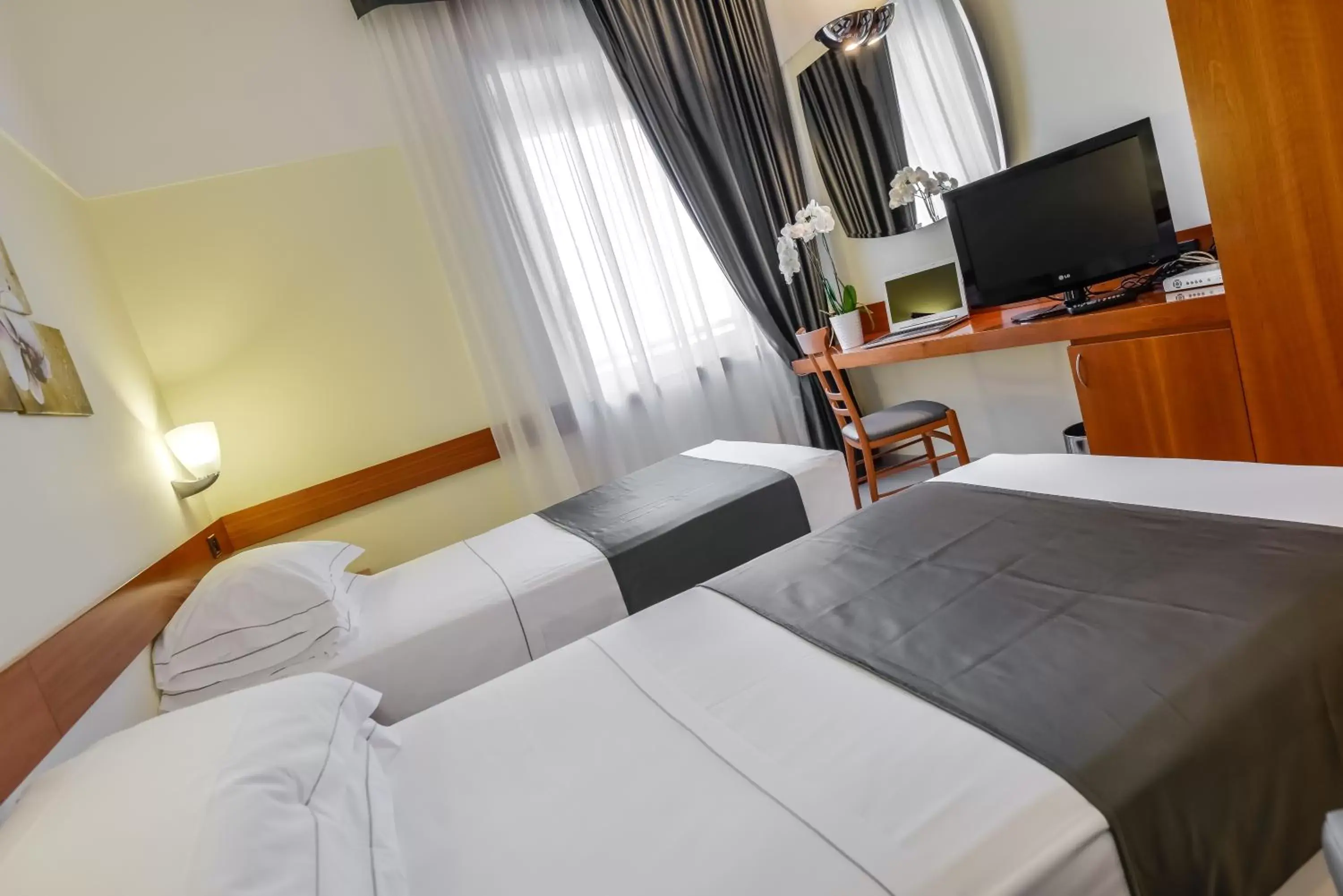 Photo of the whole room, Bed in Hotel Bologna Airport