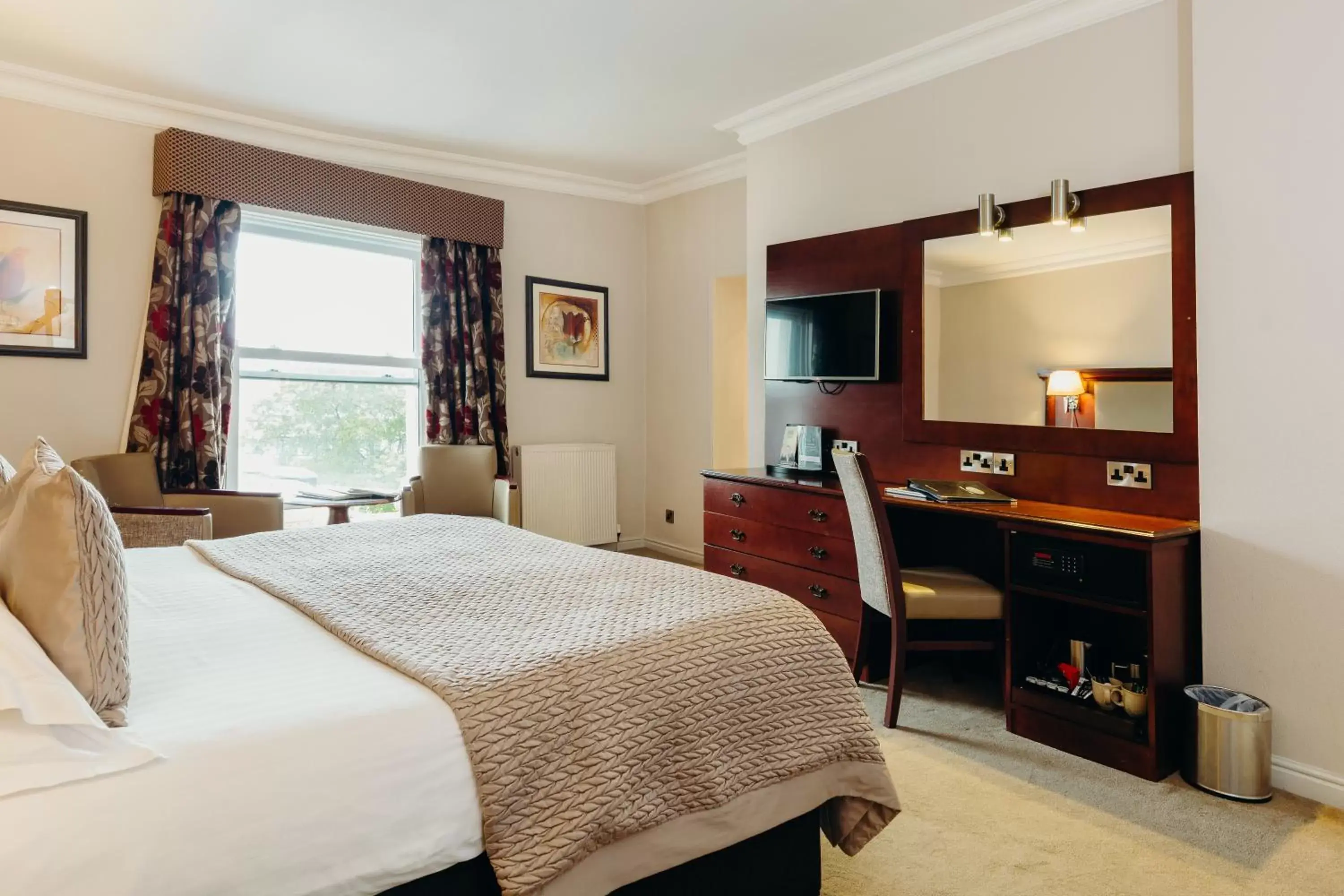 Bed in Crown Spa Hotel Scarborough by Compass Hospitality