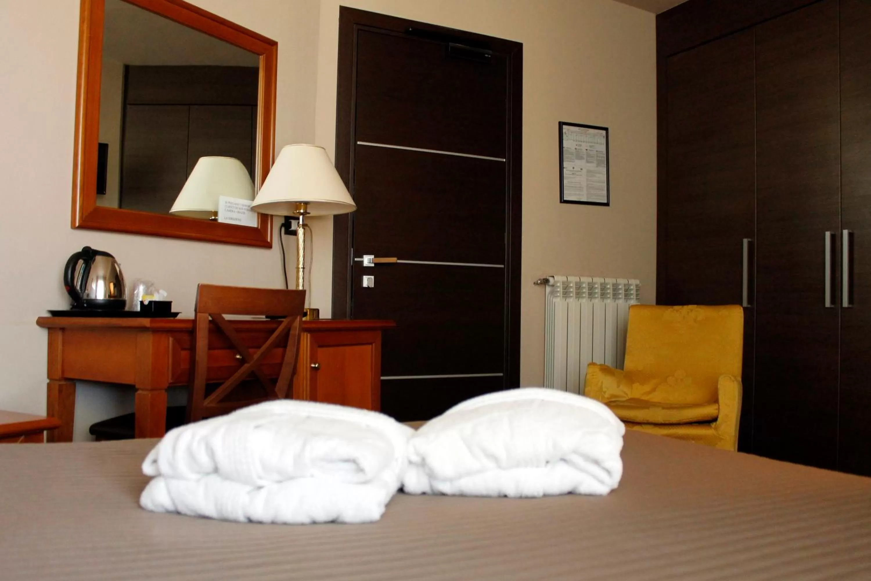 Bed in Hotel San Giorgio