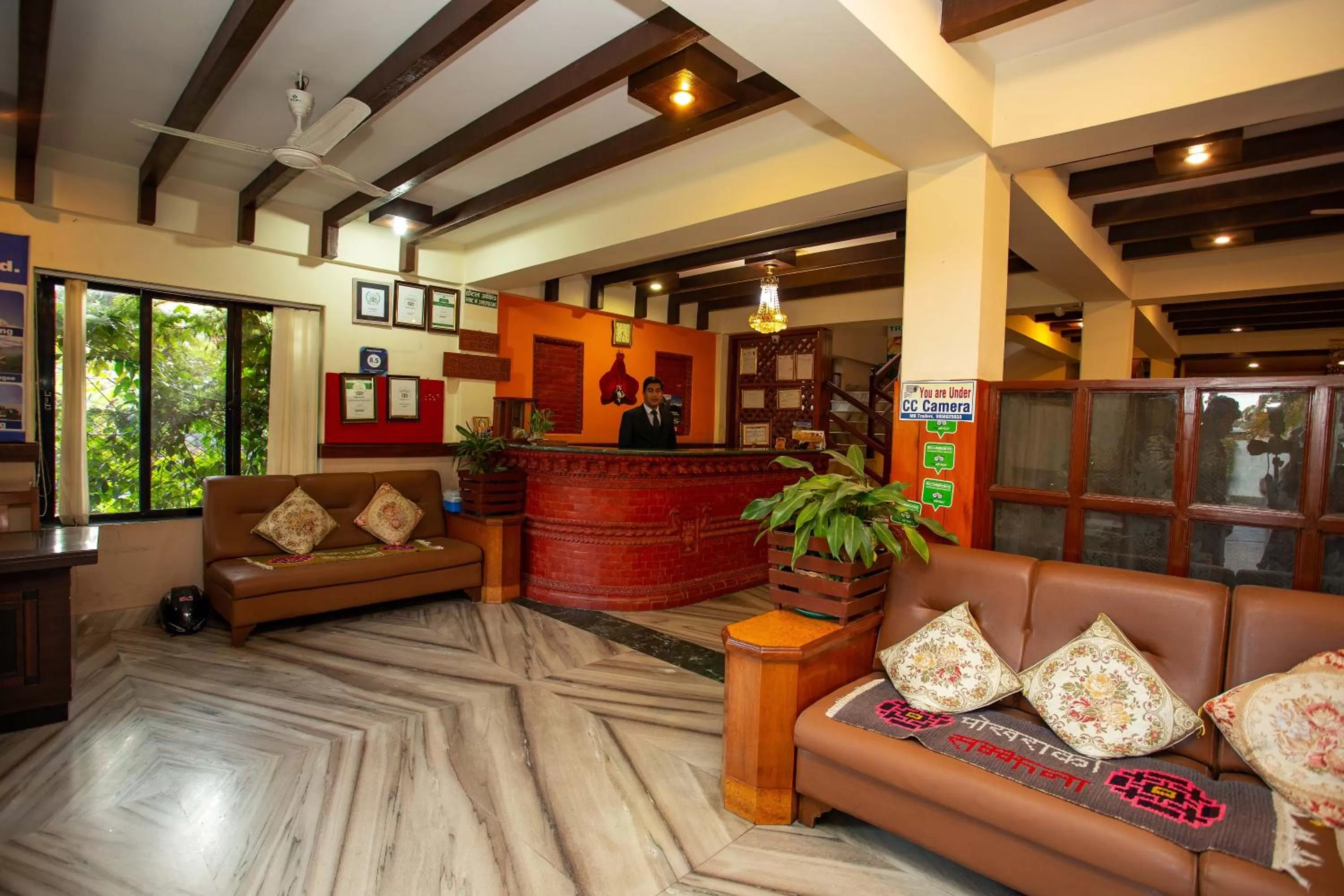 Lobby or reception in Hotel Orchid