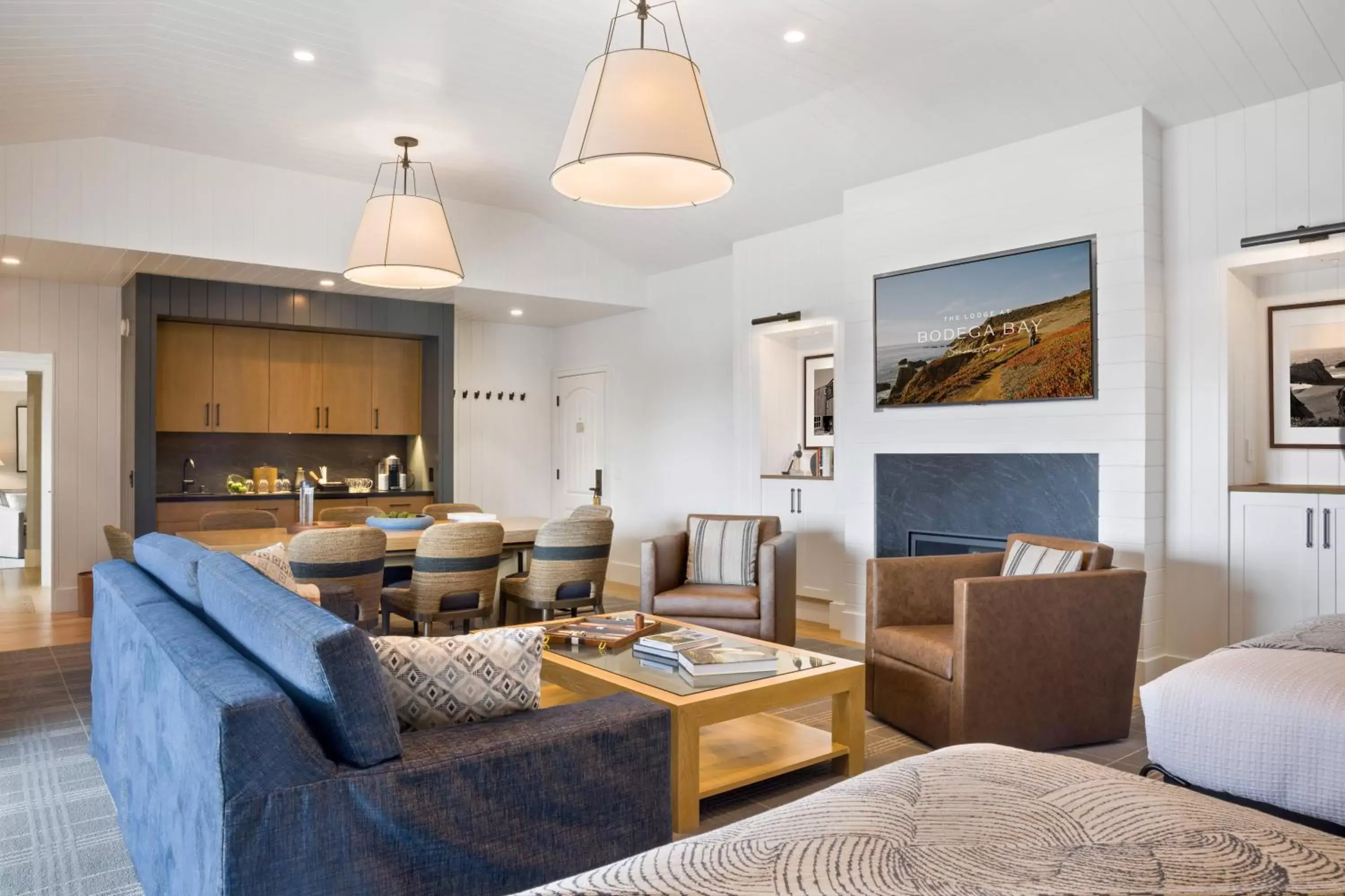 Seating Area in The Lodge at Bodega Bay