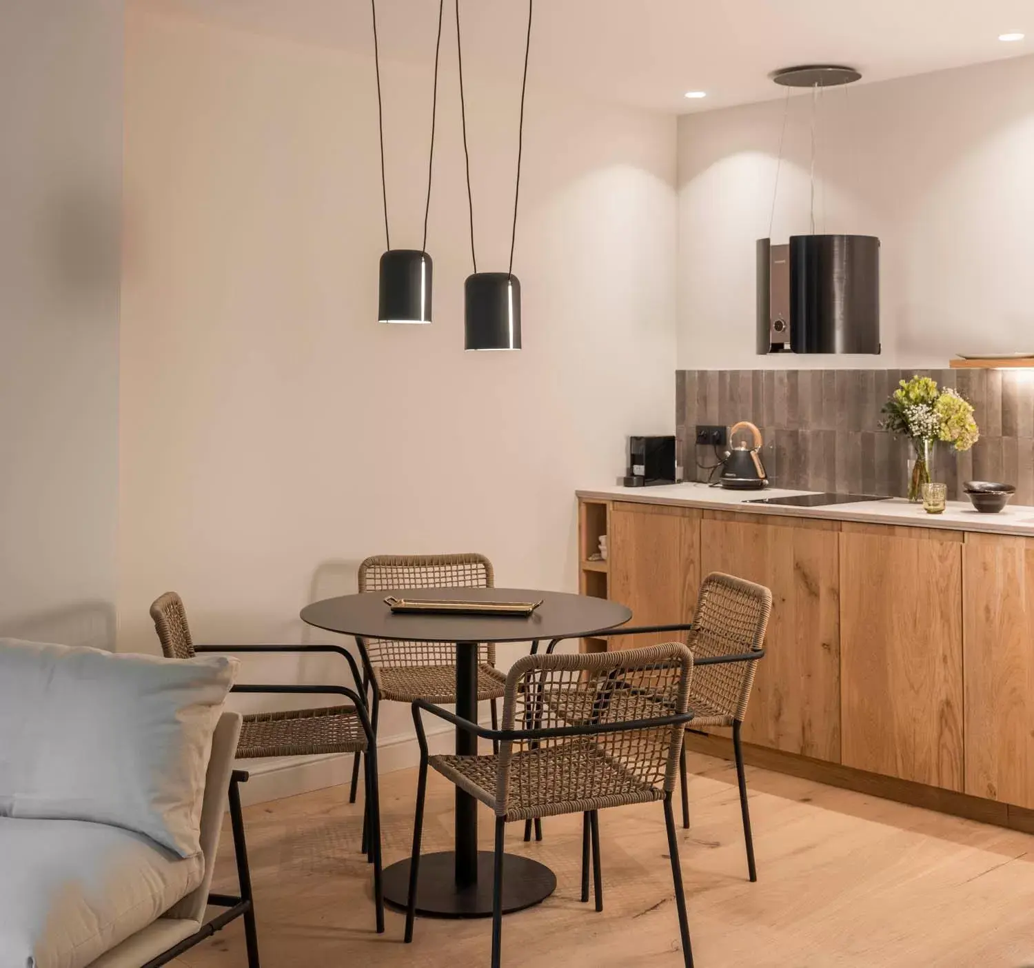 kitchen, Dining Area in Can Verí Suites