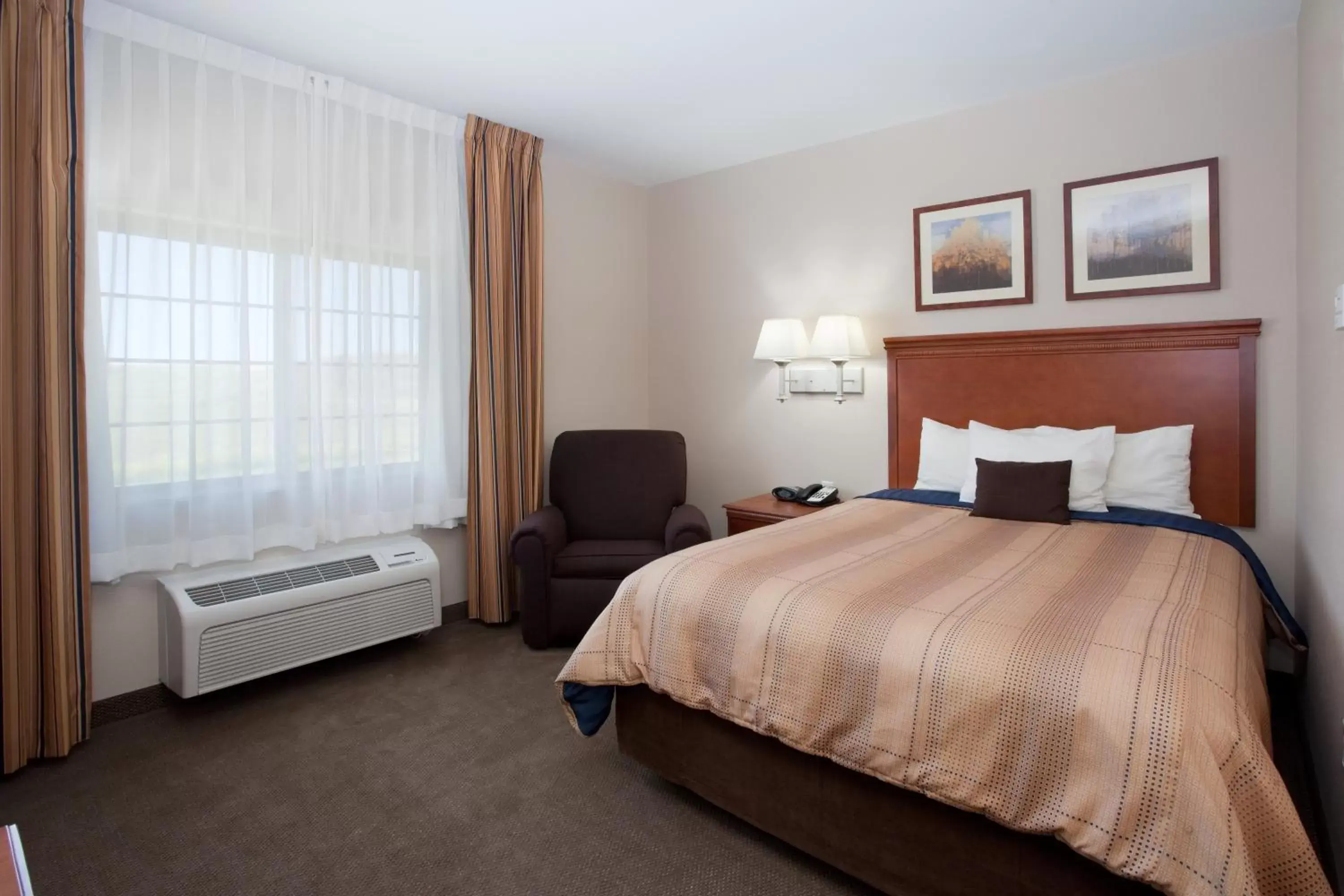 Photo of the whole room, Bed in Candlewood Suites Craig-Northwest, an IHG Hotel