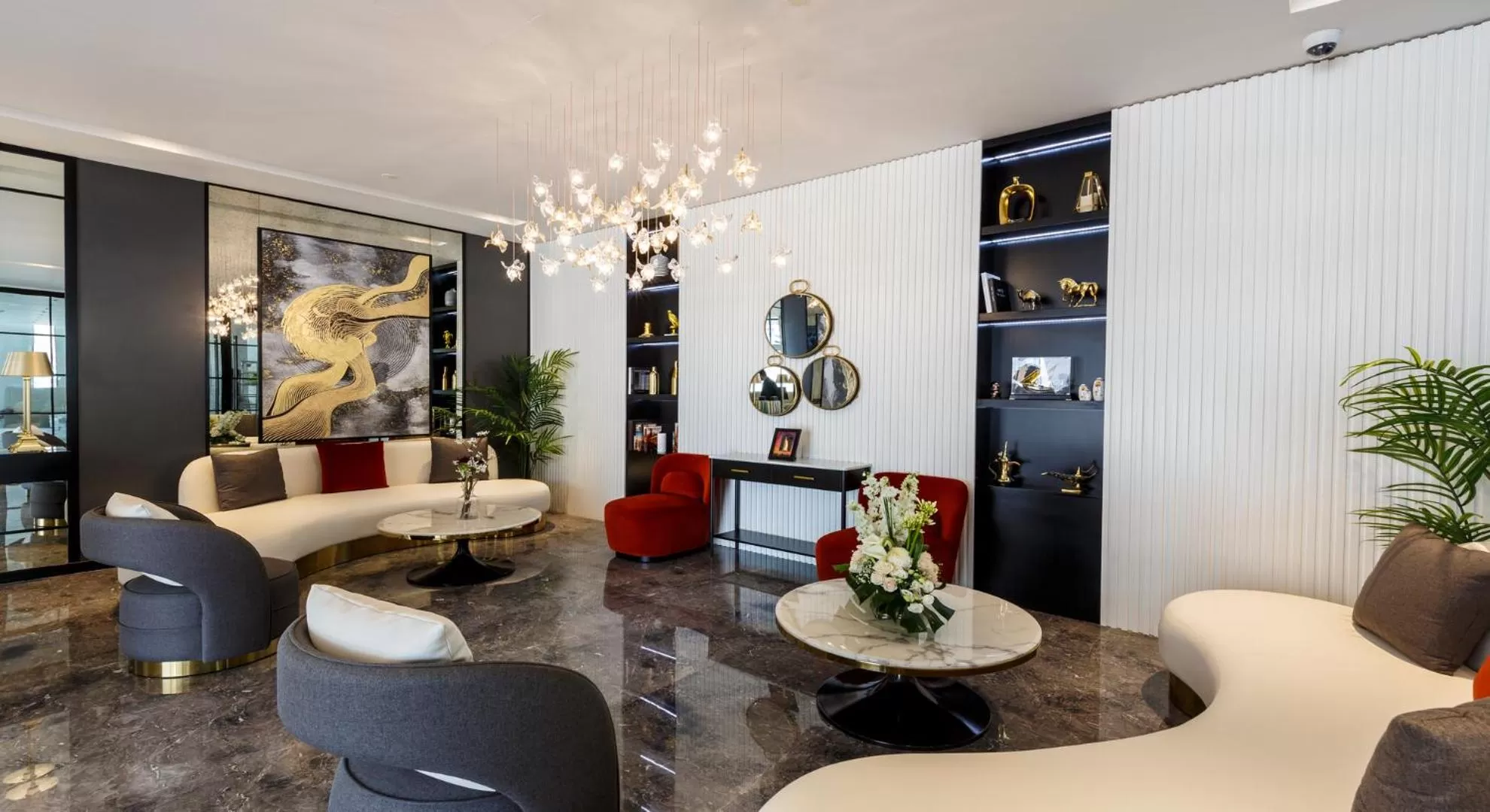 Lobby or reception in Rose Executive Hotel - DWTC