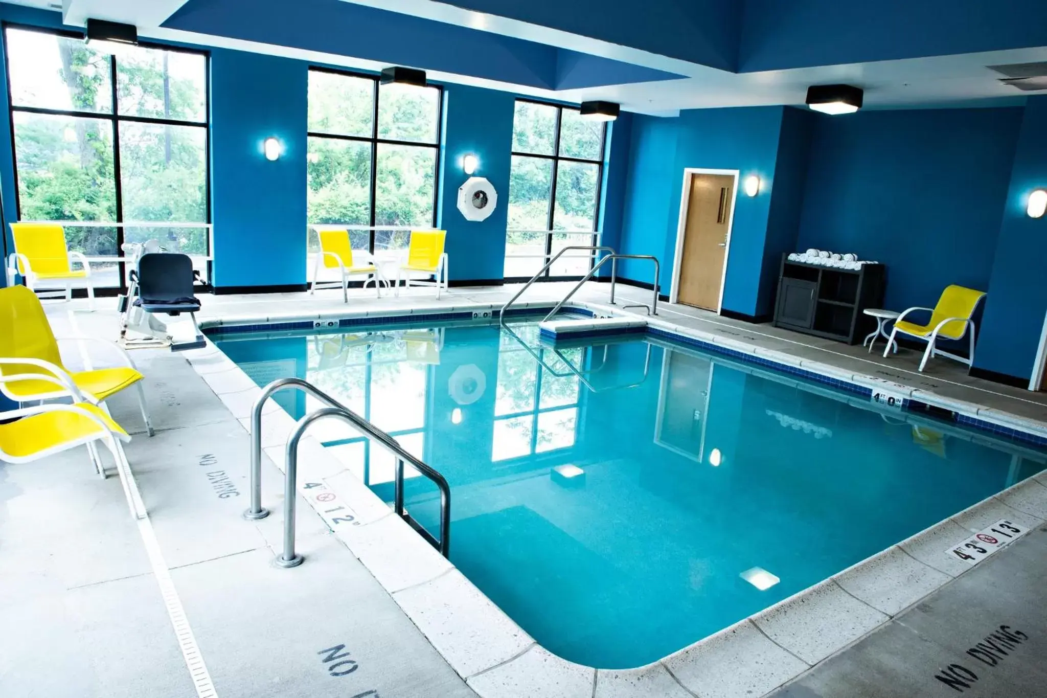 Swimming Pool in Holiday Inn Express Harrisburg West, an IHG Hotel