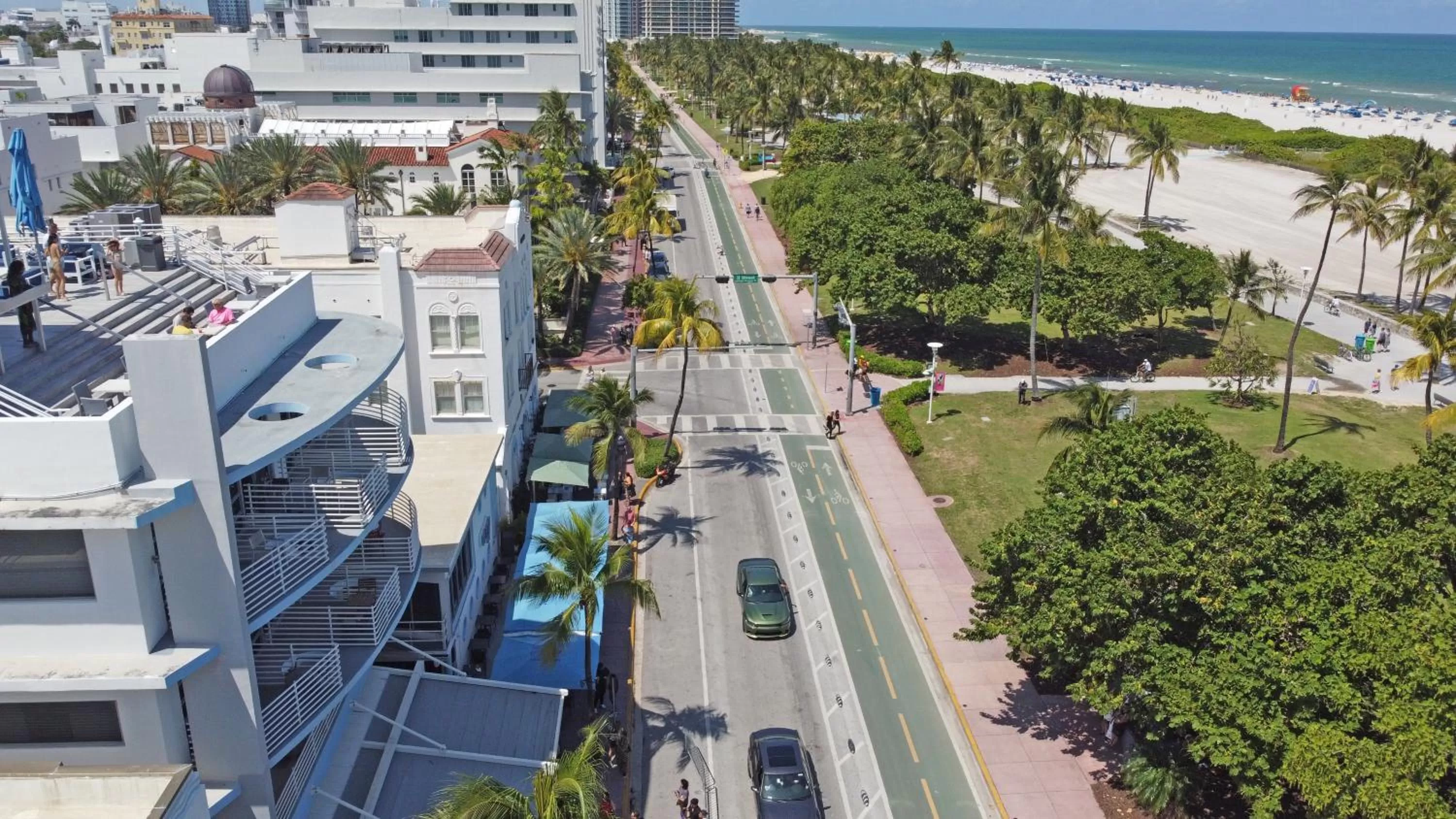 Bird's eye view in Deluxe apartments at the Congress