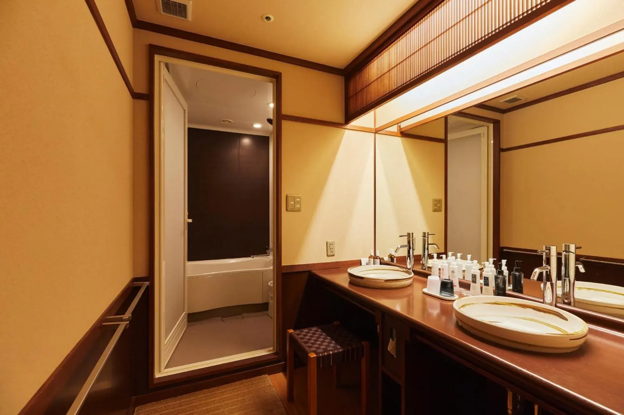 Bathroom in Takinoyu Hotel