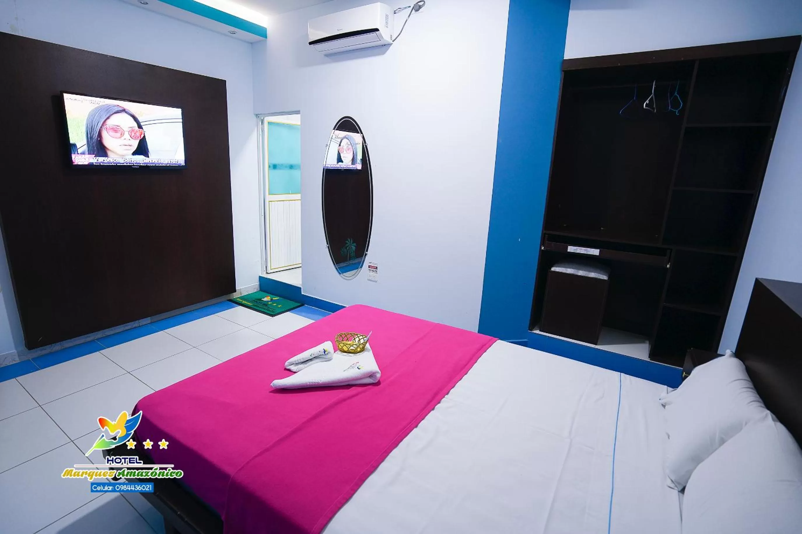 Photo of the whole room, Bed in Hotel Marques Amazonico