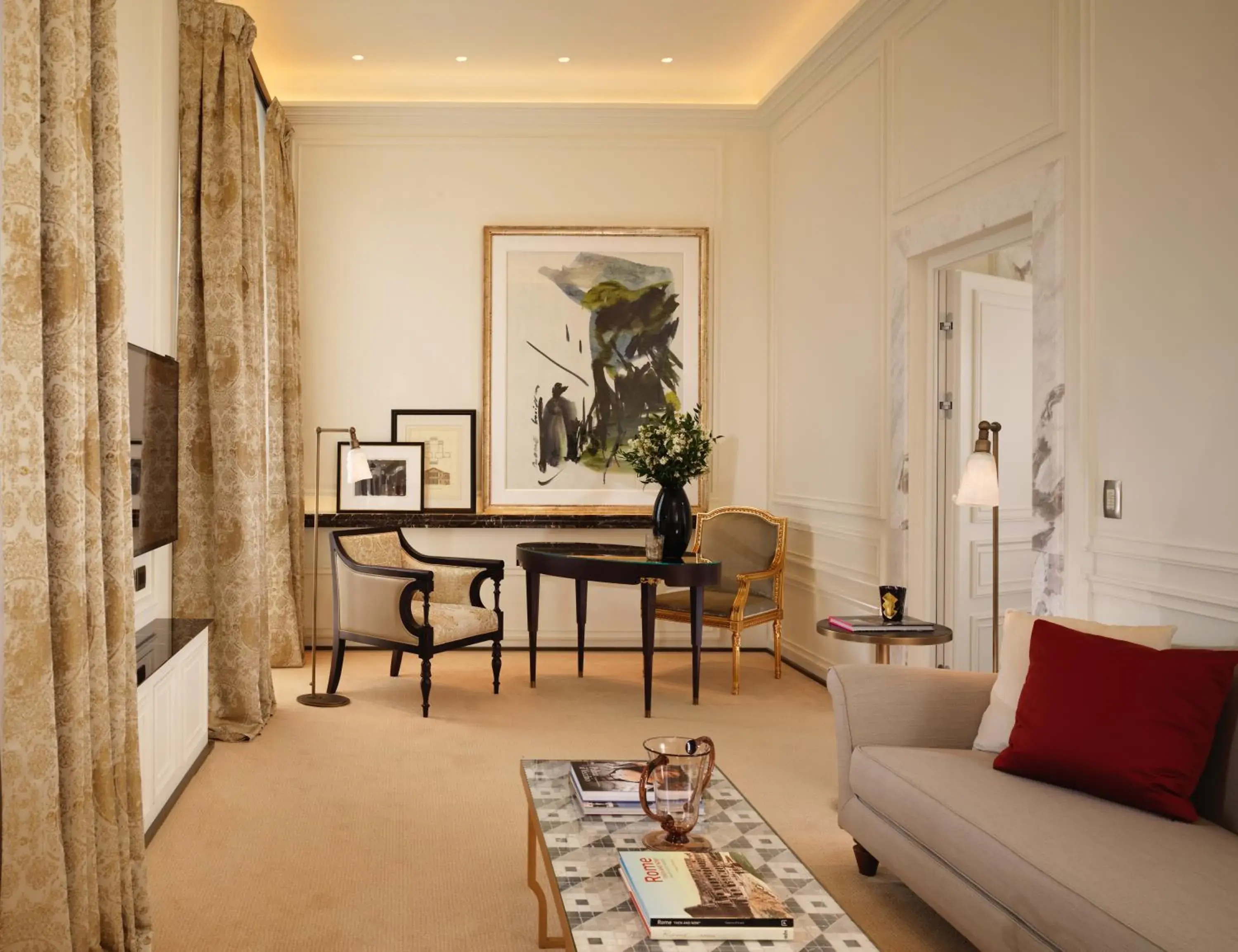Living room, Seating Area in Hotel Eden - Dorchester Collection