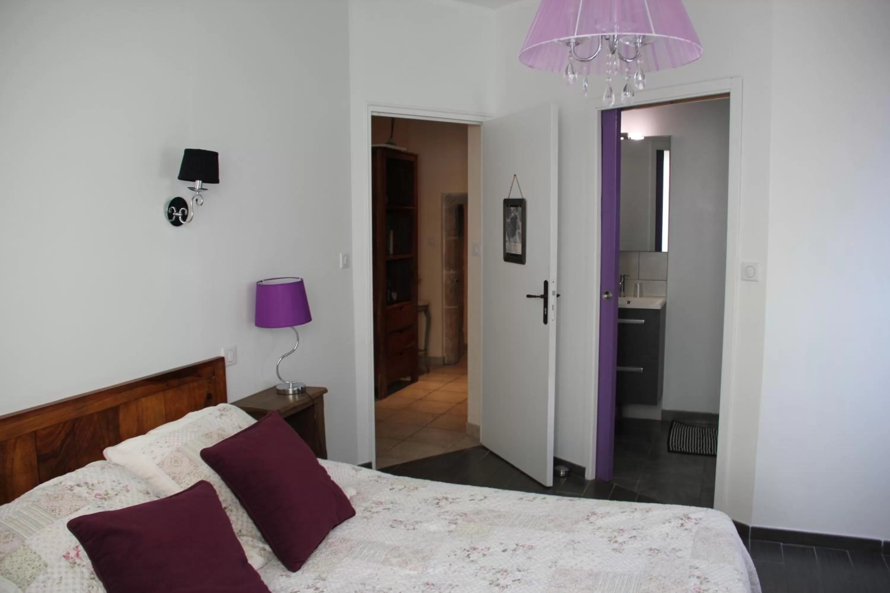 Bed in Château Besson