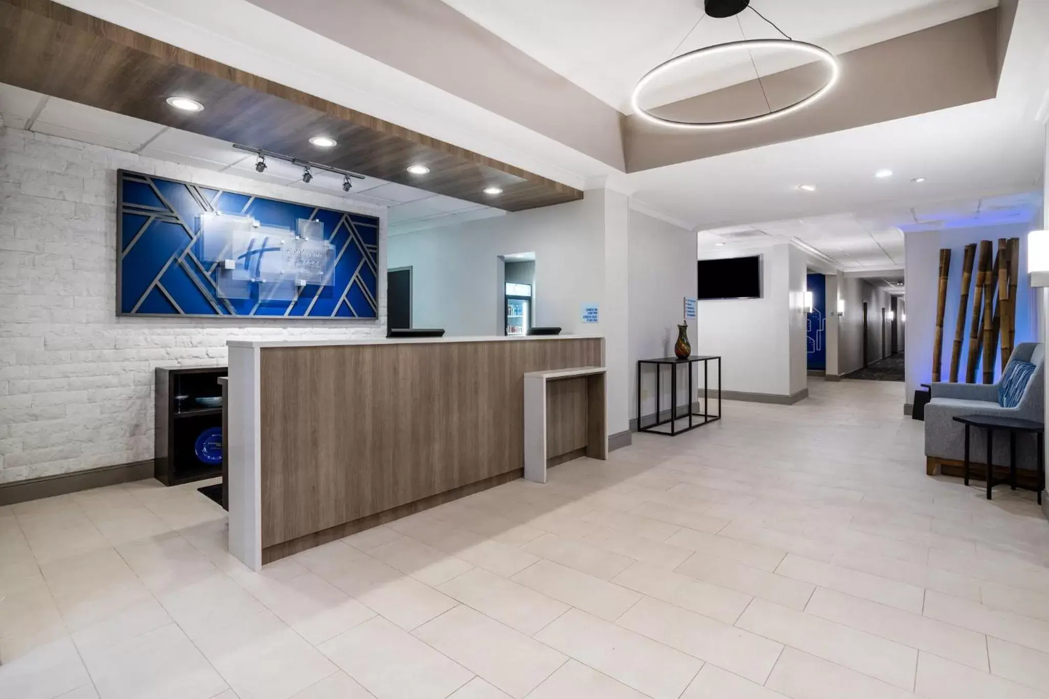 Property building, Lobby/Reception in Holiday Inn Express and Suites Tampa I-75 at Bruce B. Downs, an IHG Hotel