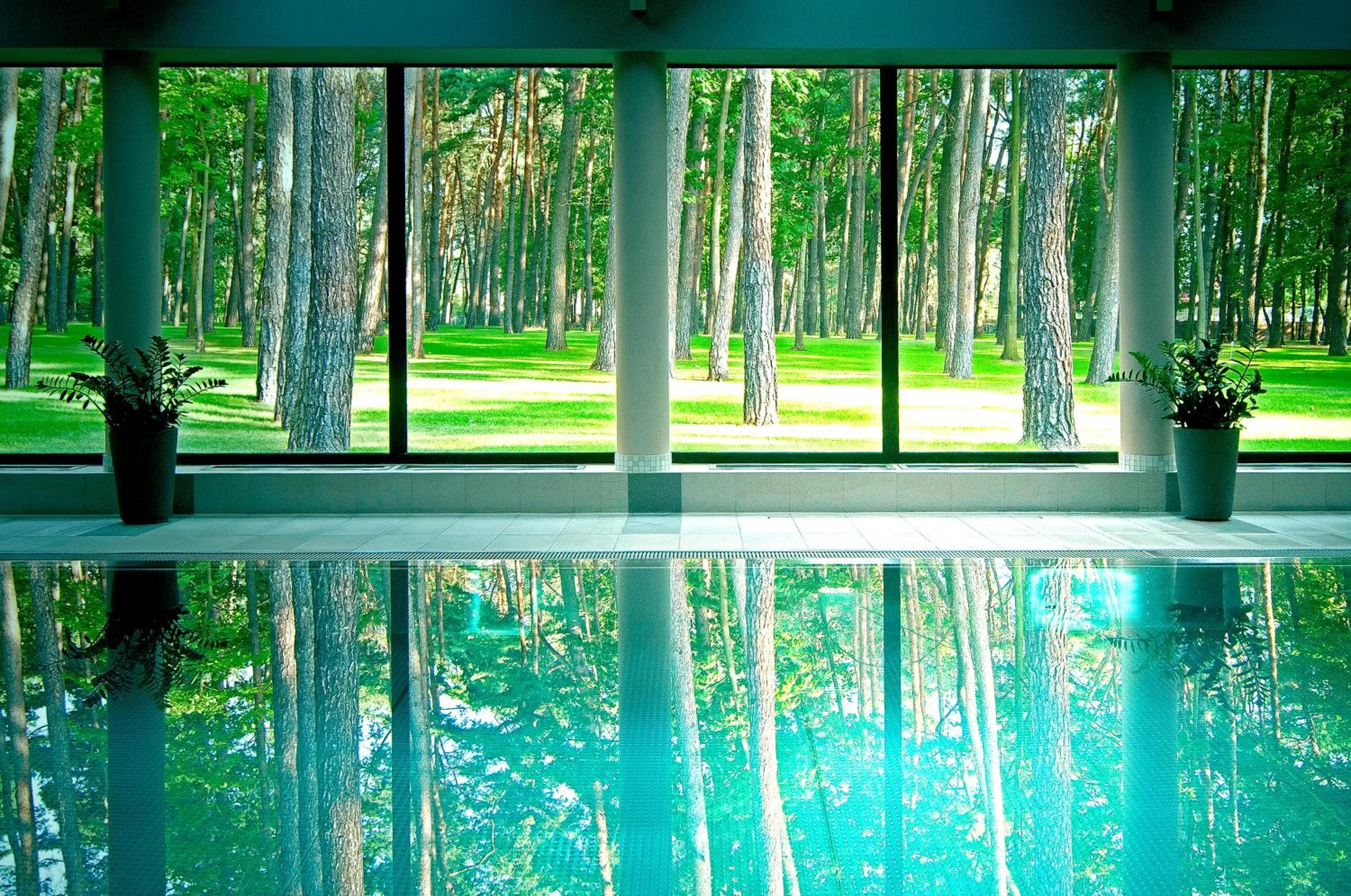 Pool view in Columna Medica