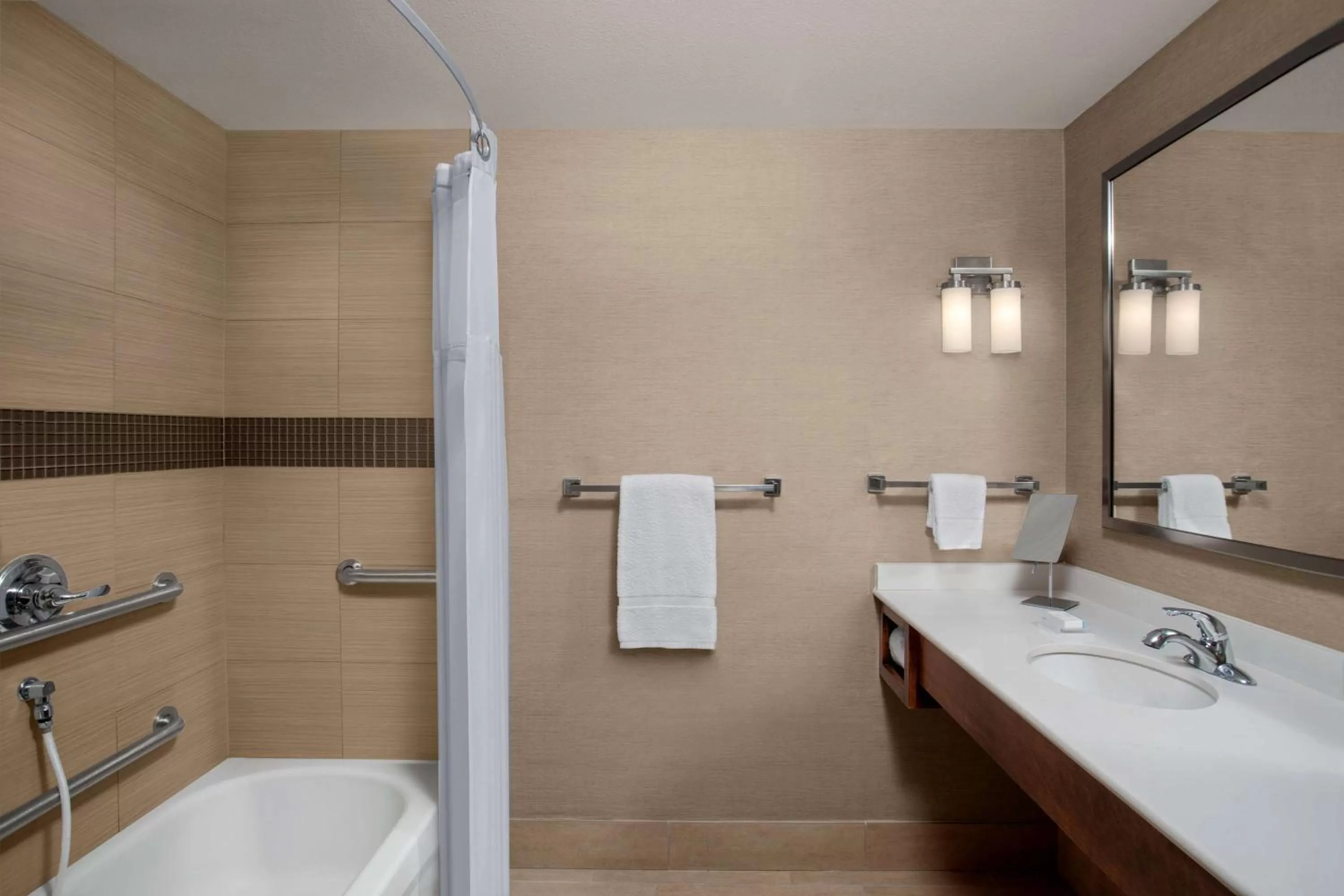 Bathroom in Hilton Garden Inn Lubbock